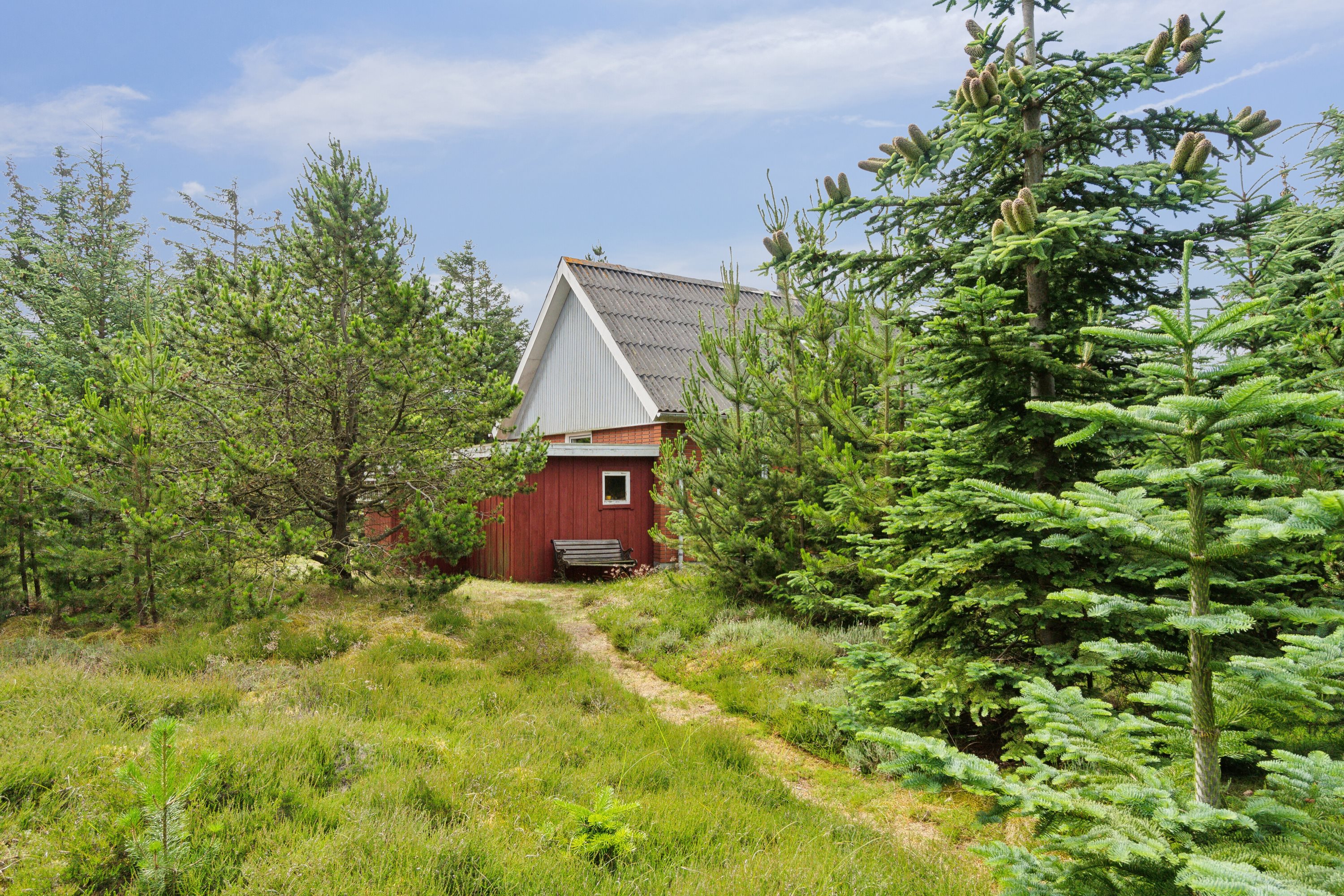 Fremhævet udendørs billede i fuldskærmstilstand. Billede af Mølgaardsvej 37, Vorupør, 7700 Thisted