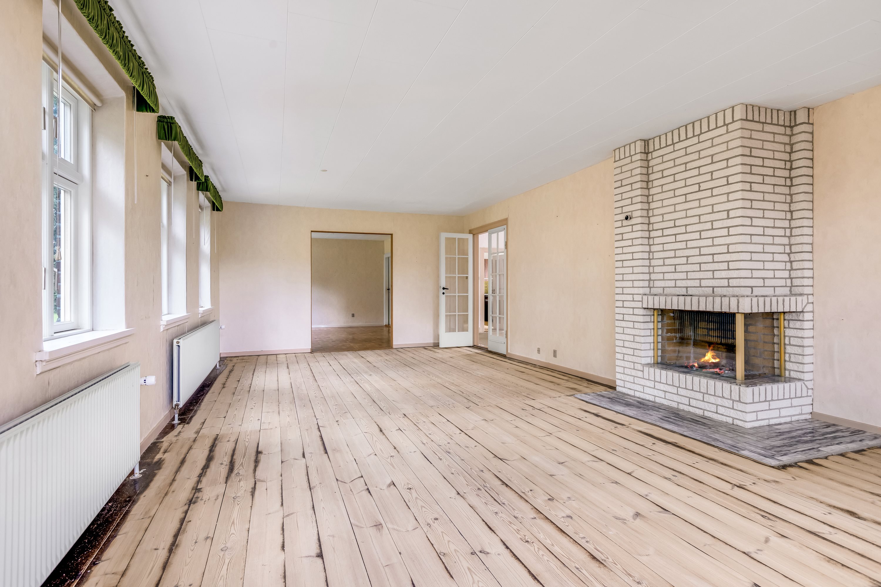 Fremhævet stue billede i fuldskærmstilstand. Billede af Ølsevej 23, Sandby, 4171 Glumsø