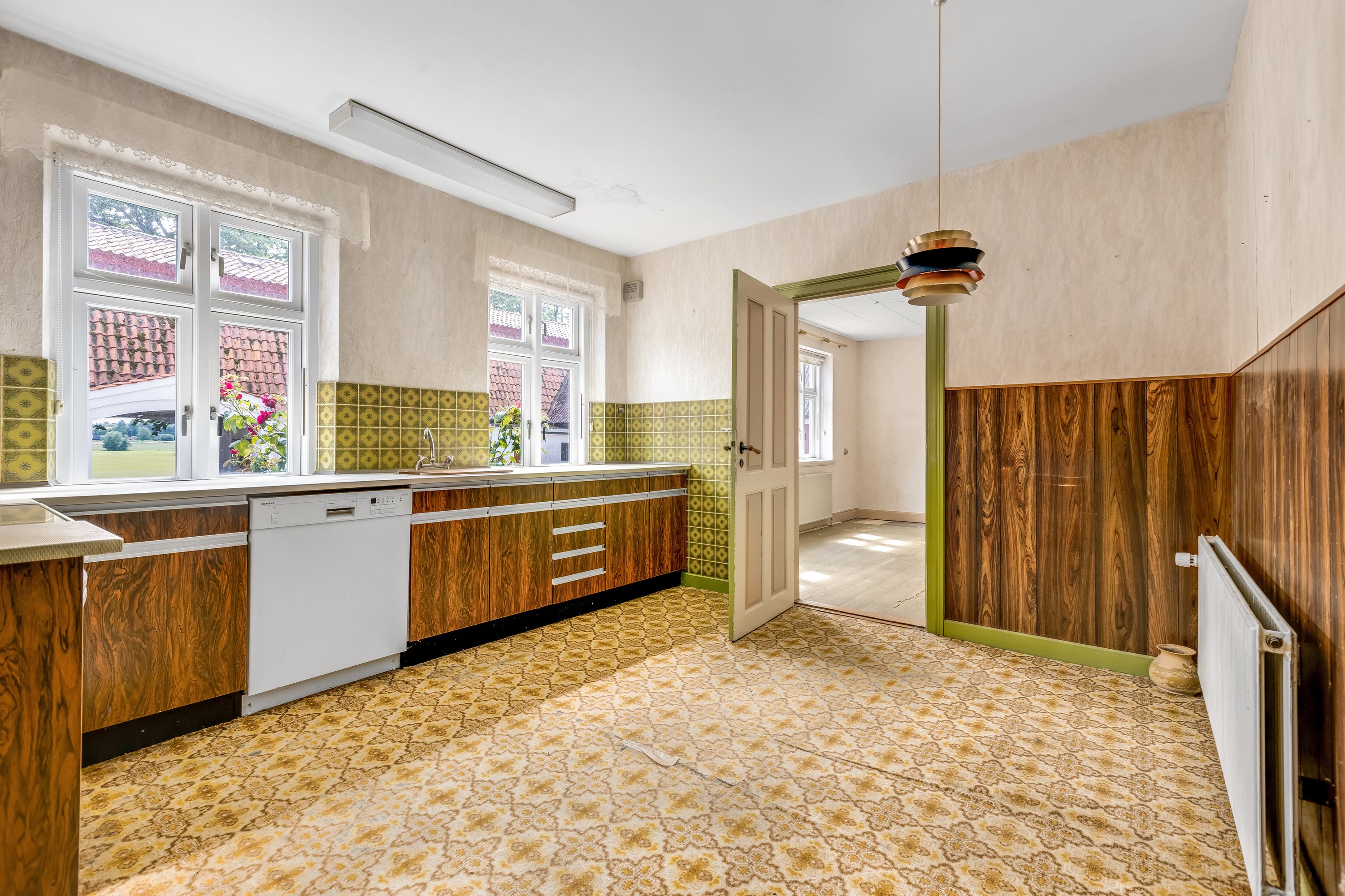 Fremhævet køkken billede i fuldskærmstilstand. Billede af Ølsevej 23, Sandby, 4171 Glumsø