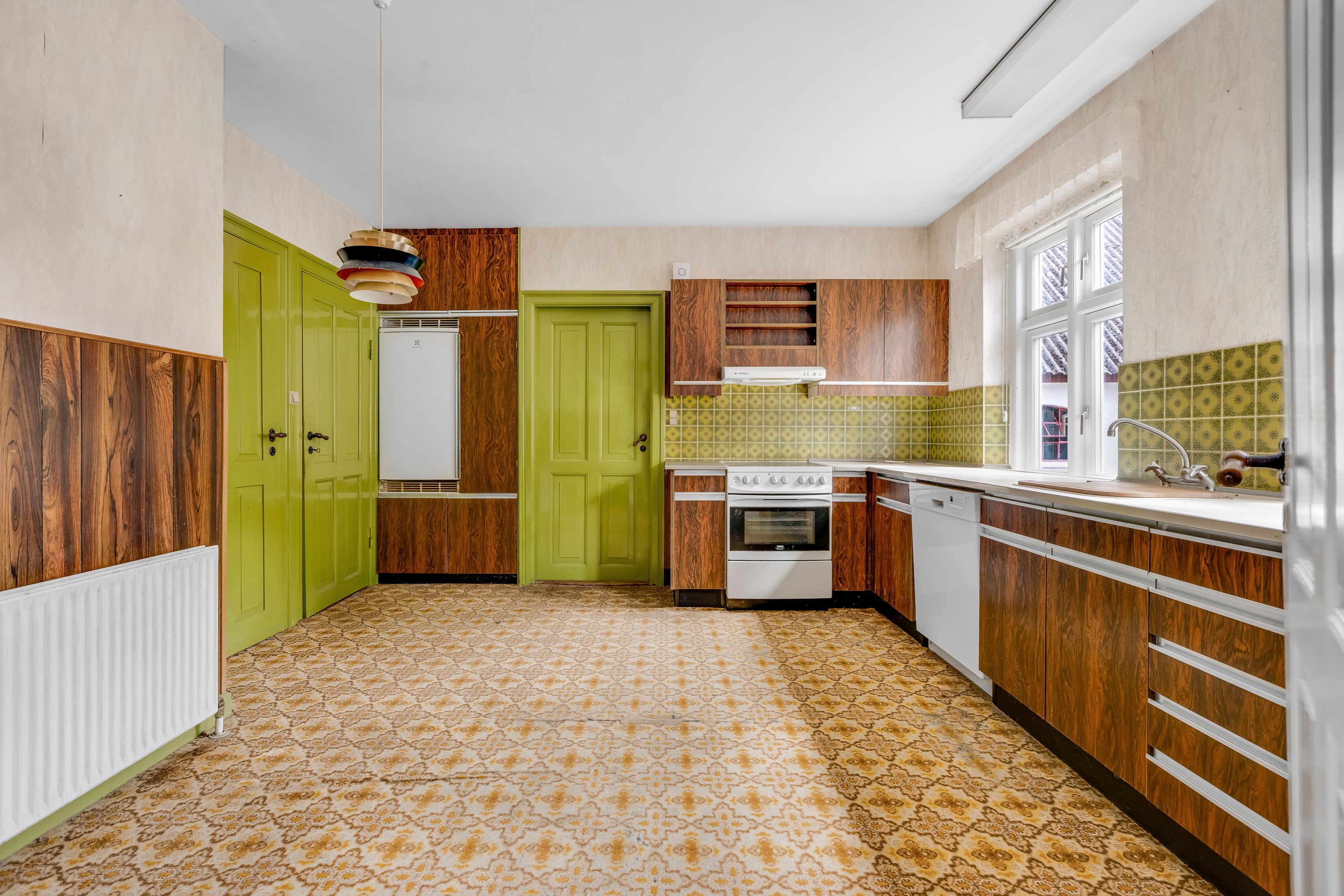 Fremhævet køkken billede i fuldskærmstilstand. Billede af Ølsevej 23, Sandby, 4171 Glumsø