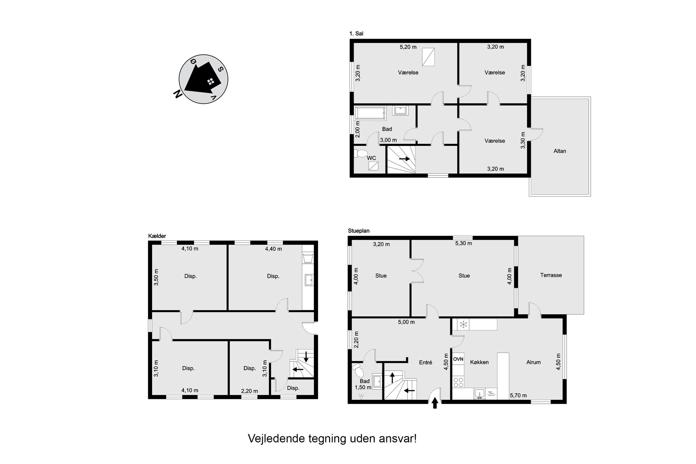 Plantegninger billede af Nygade 6, 9620 Aalestrup