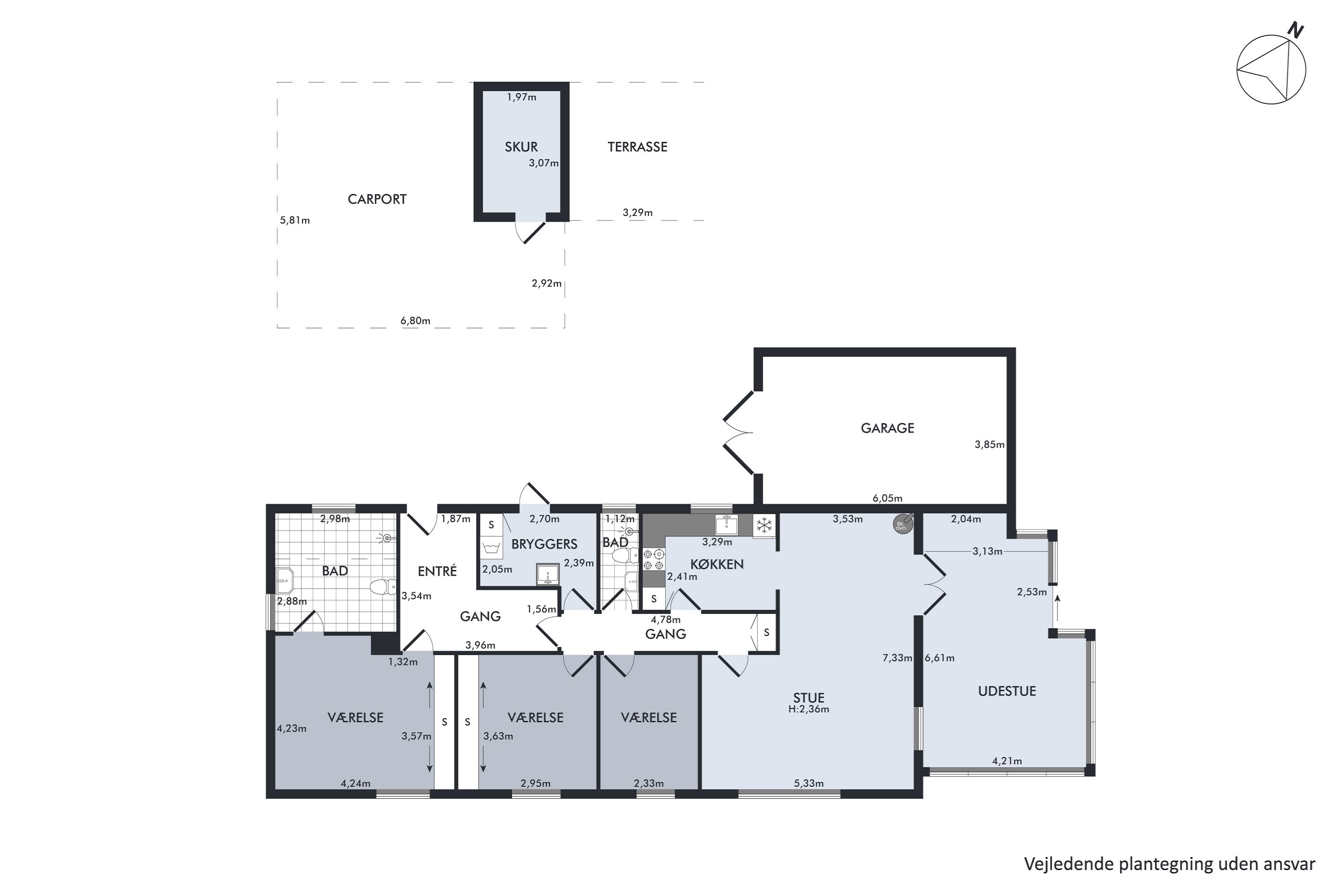 Plantegninger billede af Tjørnevej 6, Reersø By, 4281 Gørlev