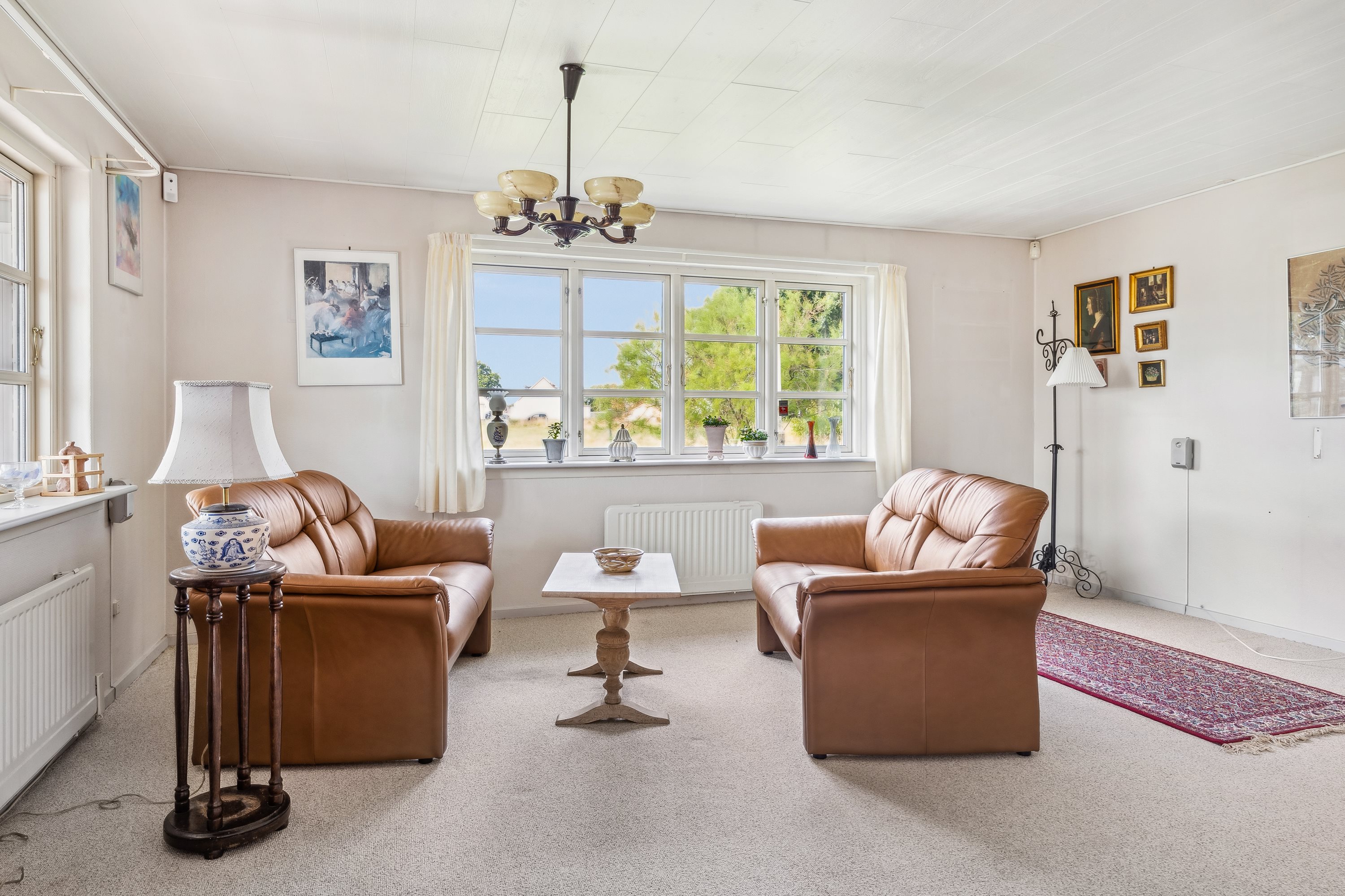 Fremhævet stue billede i fuldskærmstilstand. Billede af Tjørnevej 6, Reersø By, 4281 Gørlev