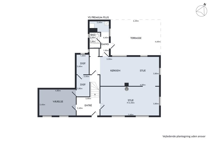 Plantegninger billede af Lundevej 11, 5540 Ullerslev