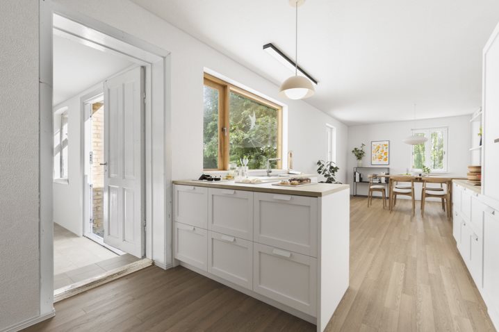 Fremhævet køkkenforslag billede i fuldskærmstilstand. Billede af Lundevej 11, 5540 Ullerslev