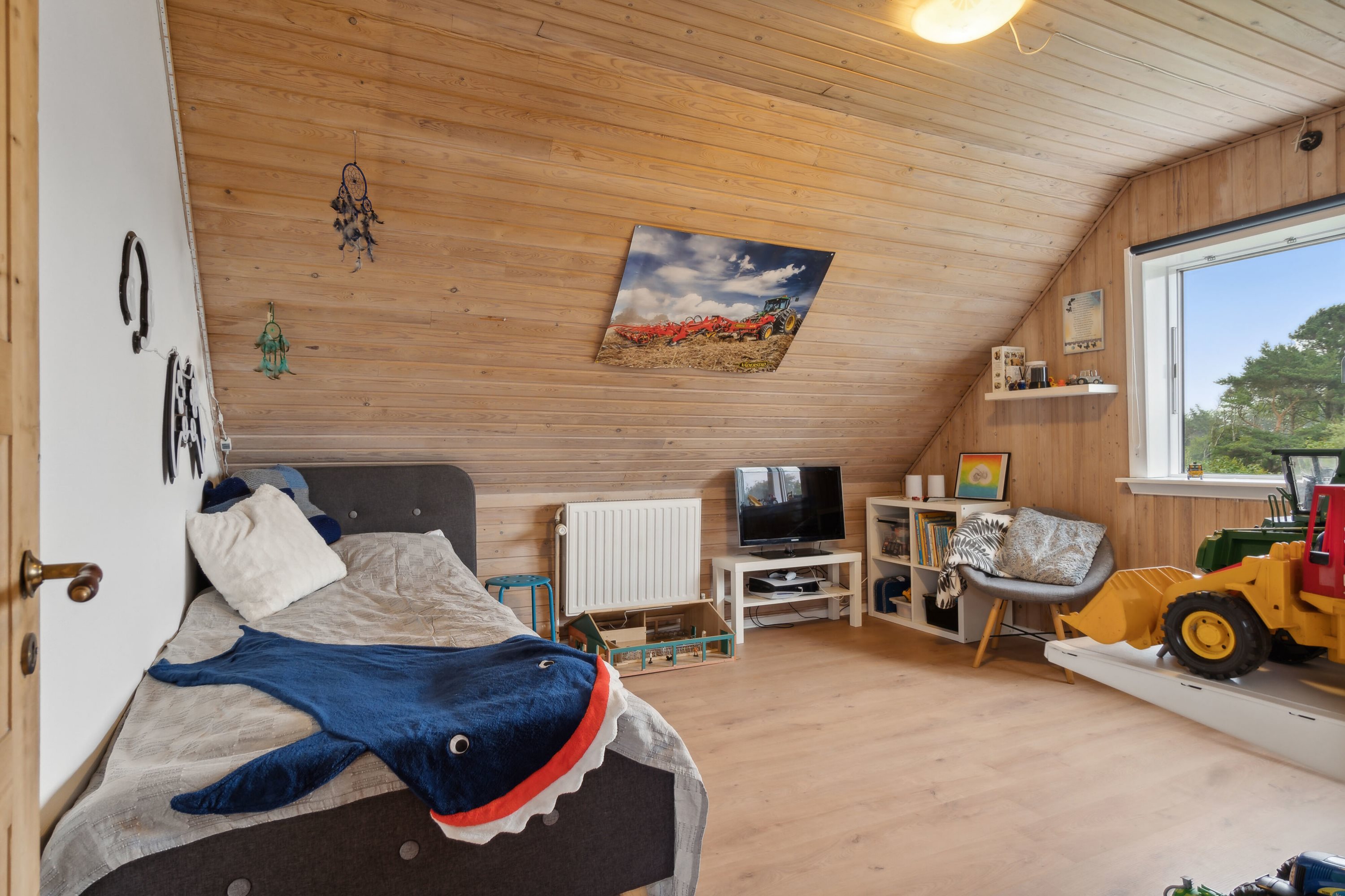 Fremhævet soveværelse billede i fuldskærmstilstand. Billede af Sårupvej 50, Sårup, 7730 Hanstholm