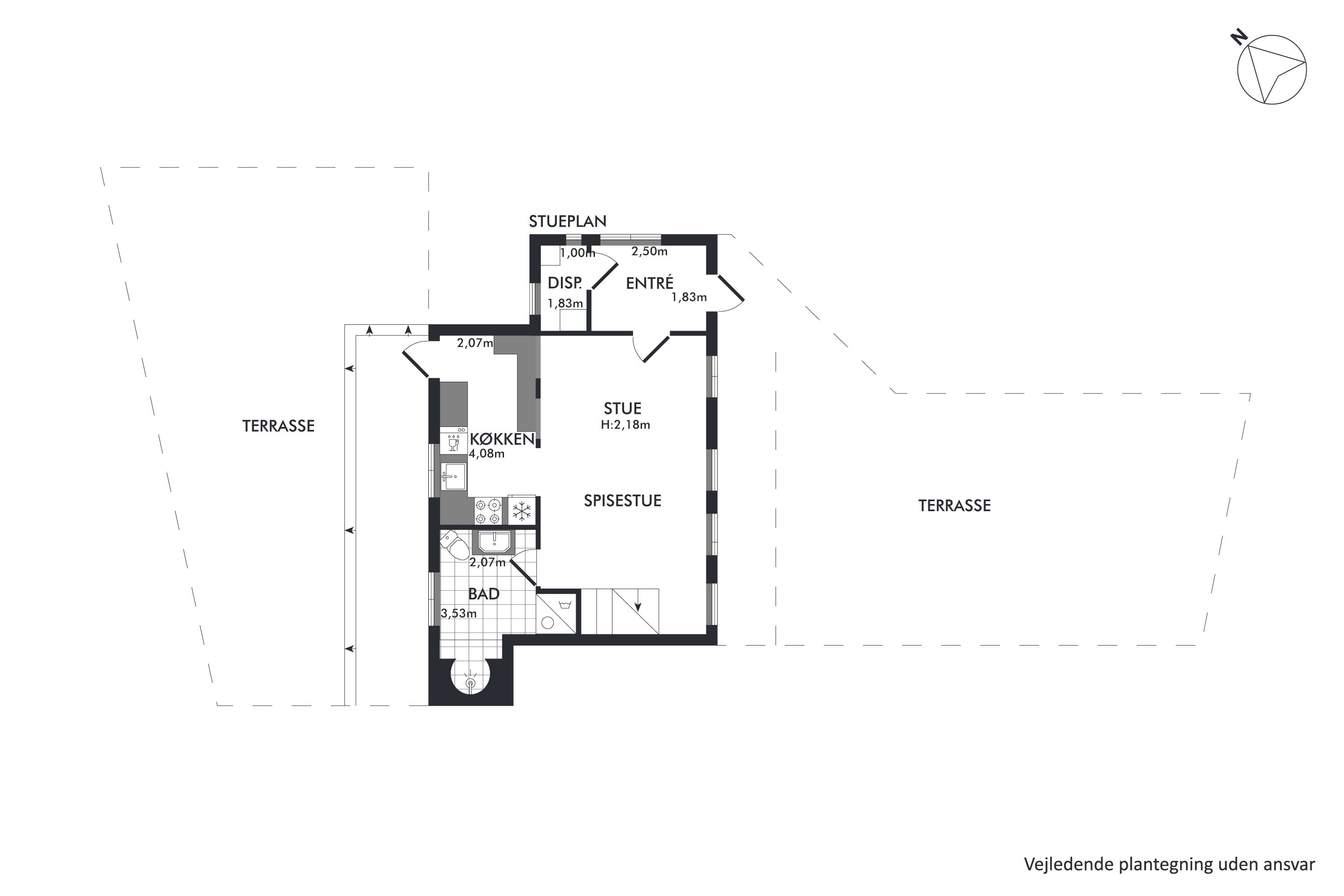 Plantegninger billede af Strandvejen 234A, Skotterup, 3070 Snekkersten