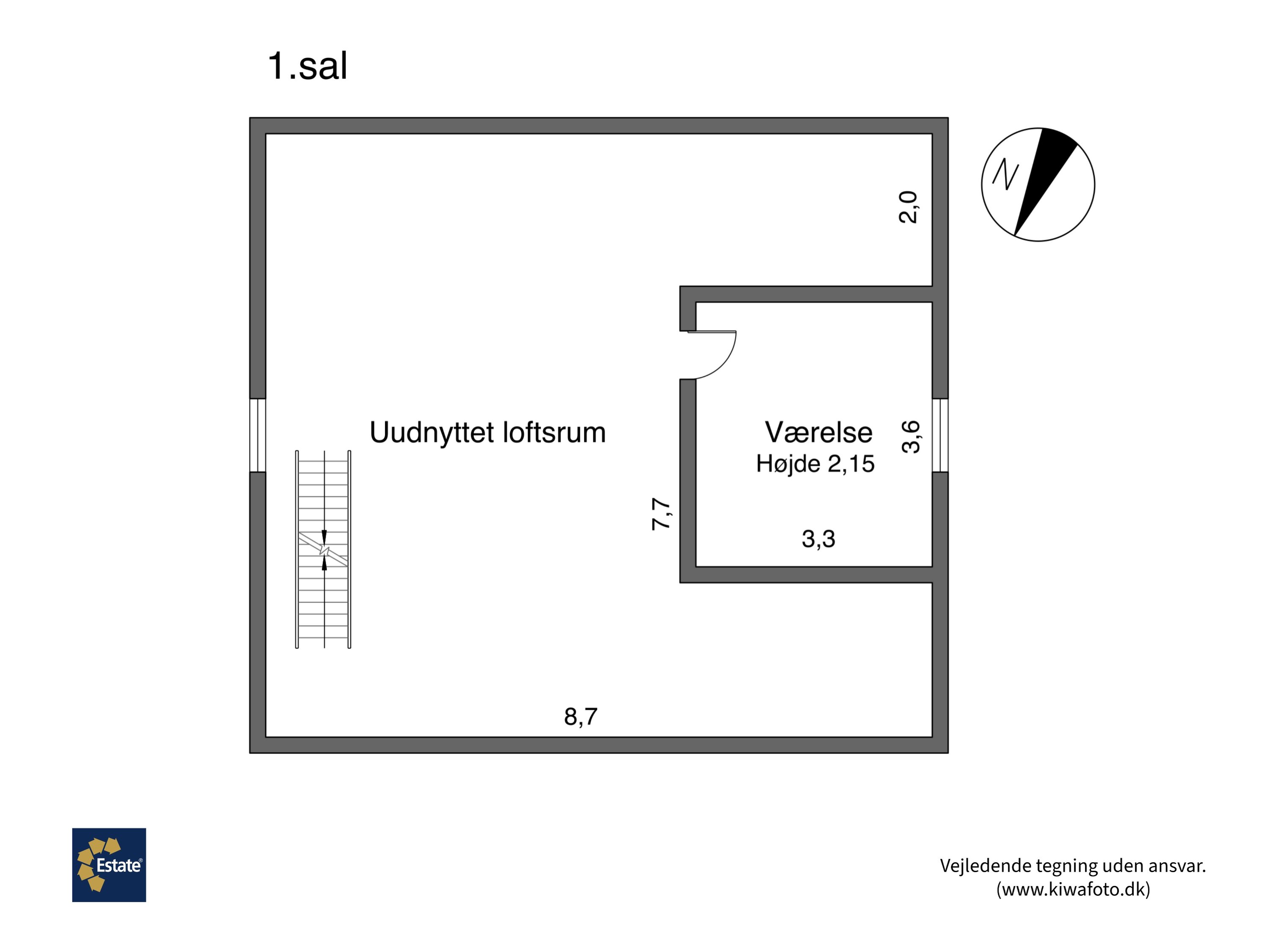 Plantegninger billede af Vesternæsvej 18, 4900 Nakskov