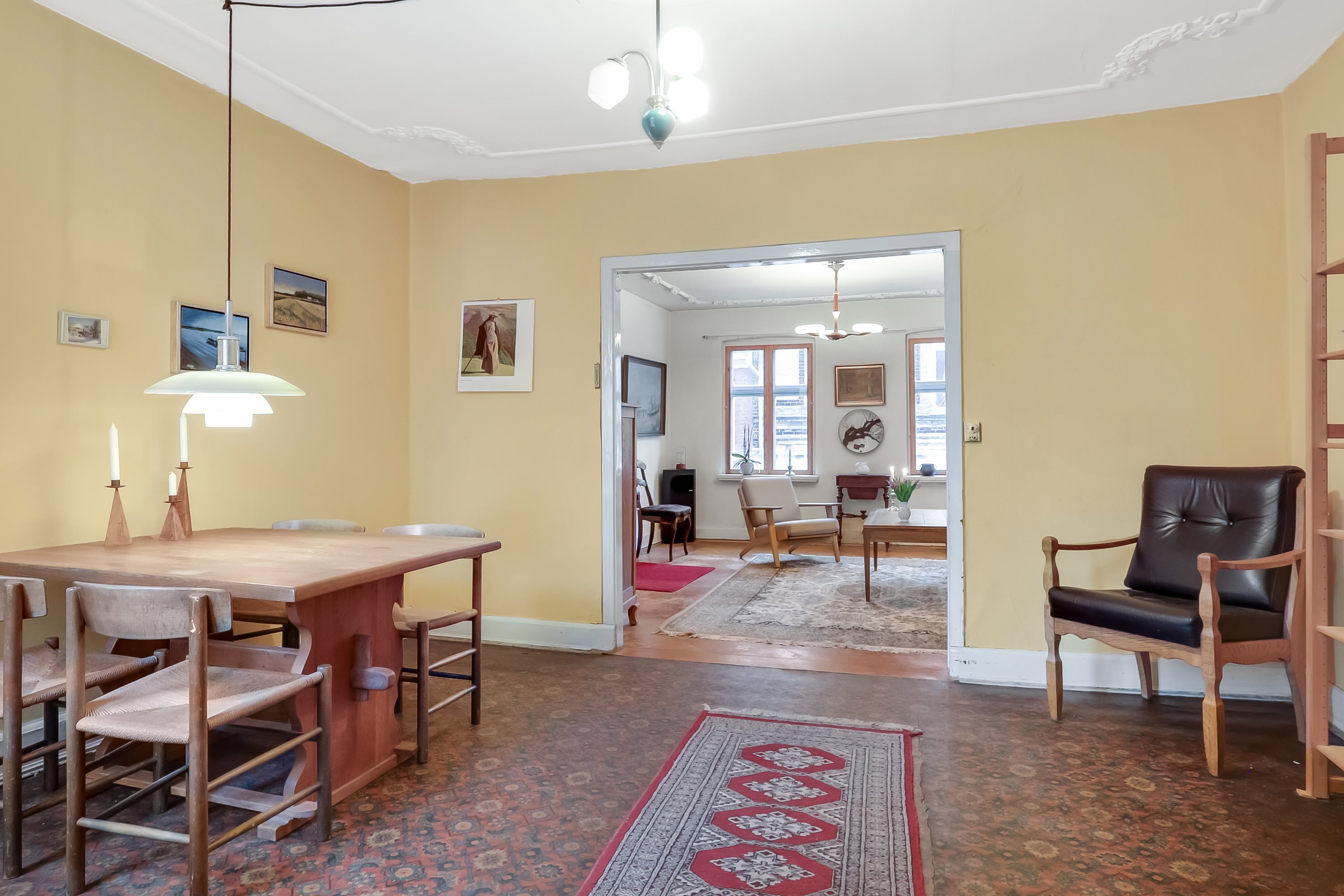 Fremhævet stue billede i fuldskærmstilstand. Billede af Østergade 20, 5900 Rudkøbing