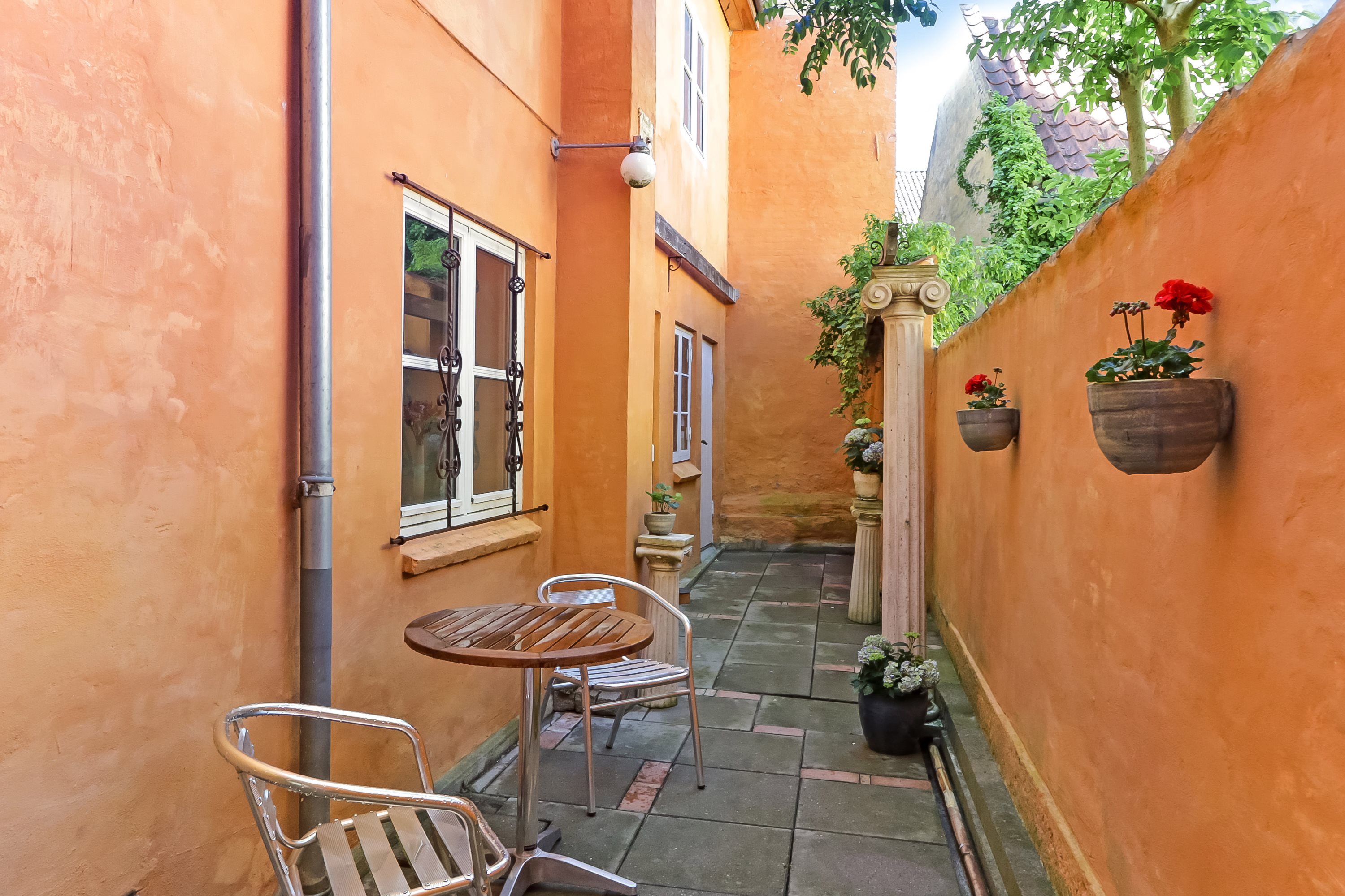 Fremhævet terrasse billede i fuldskærmstilstand. Billede af Østergade 20, 5900 Rudkøbing