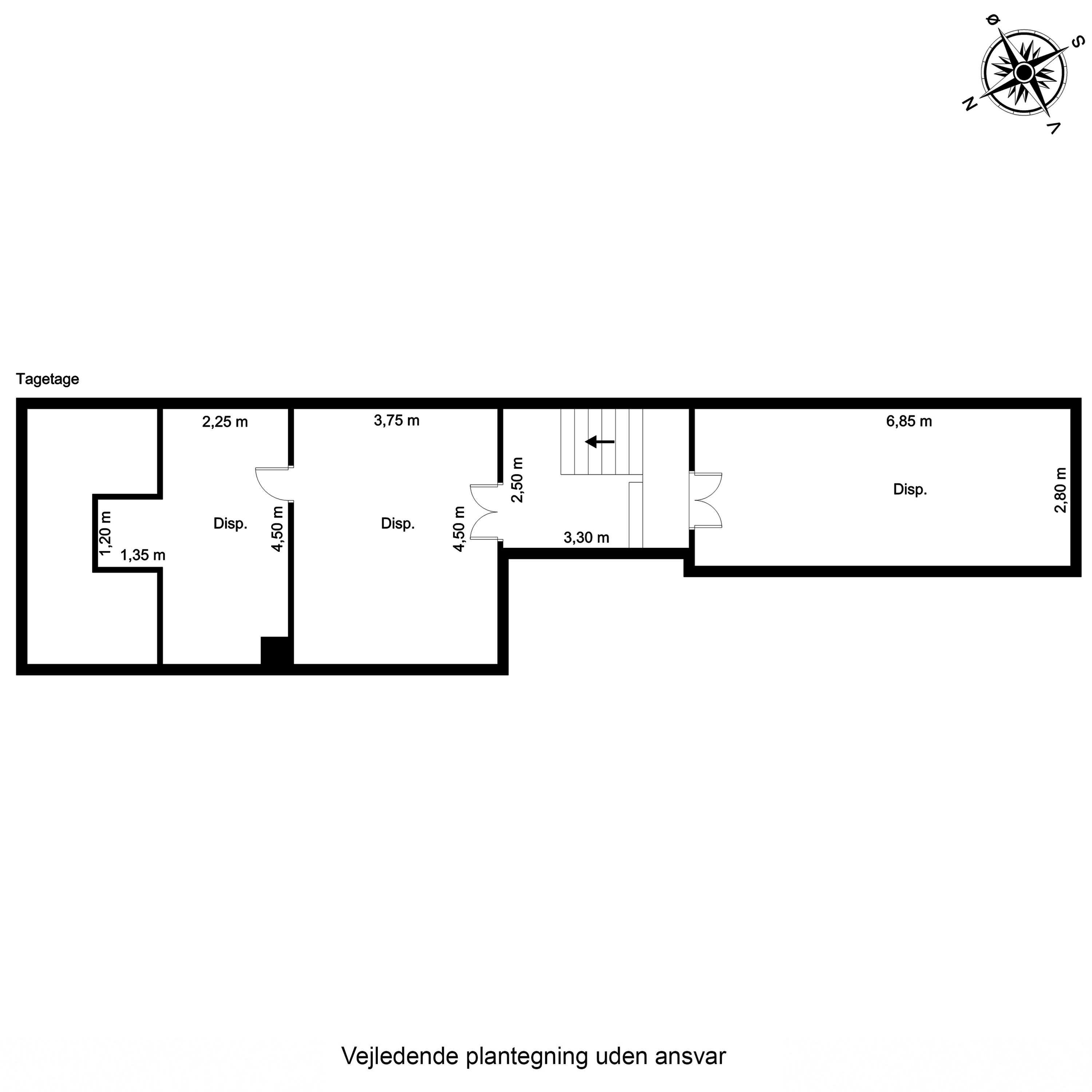 Plantegninger billede af Østergade 20, 5900 Rudkøbing