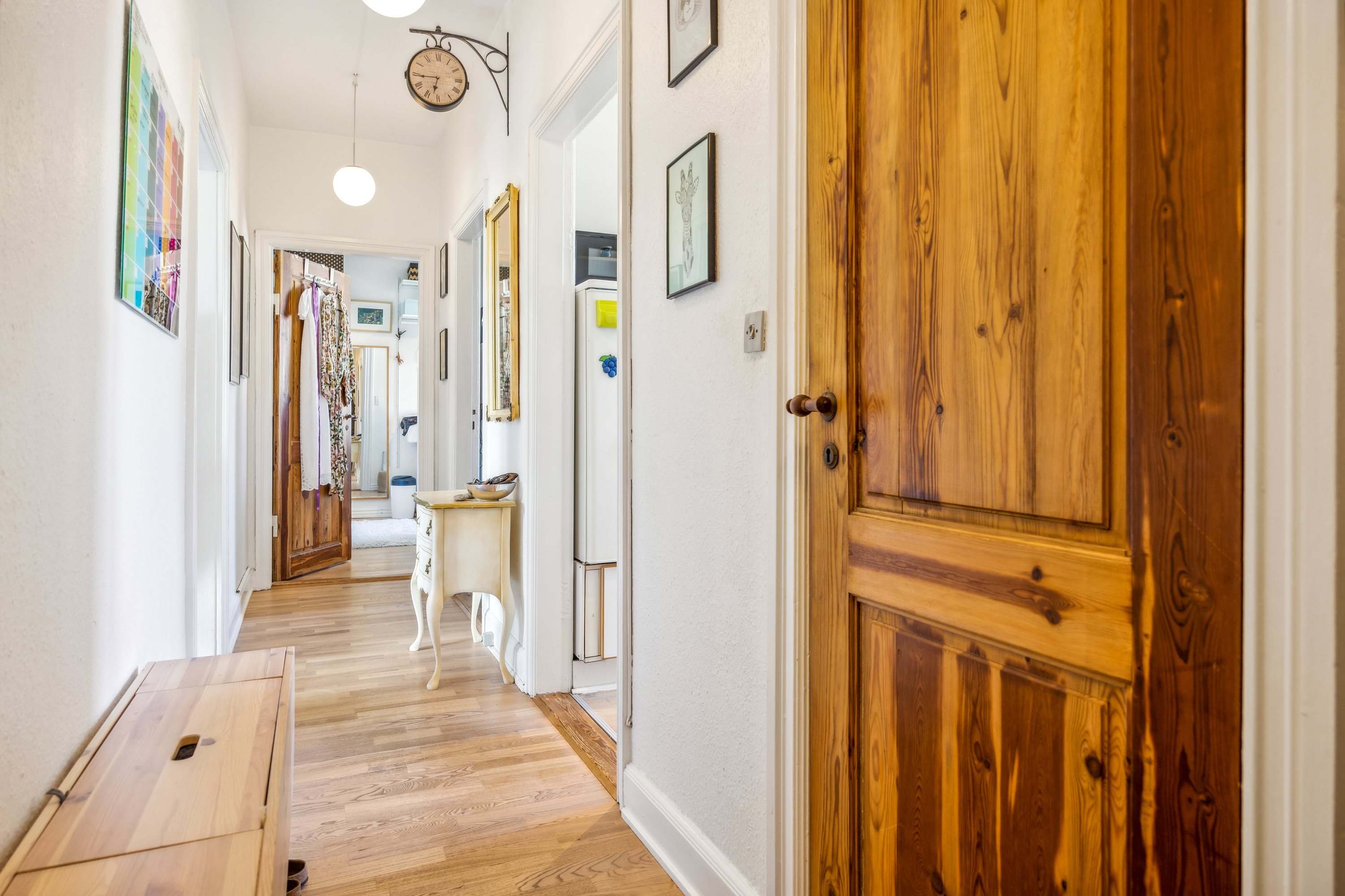 Fremhævet gang billede i fuldskærmstilstand. Billede af Hjulmagervej 6, 2. tv., 9000 Aalborg