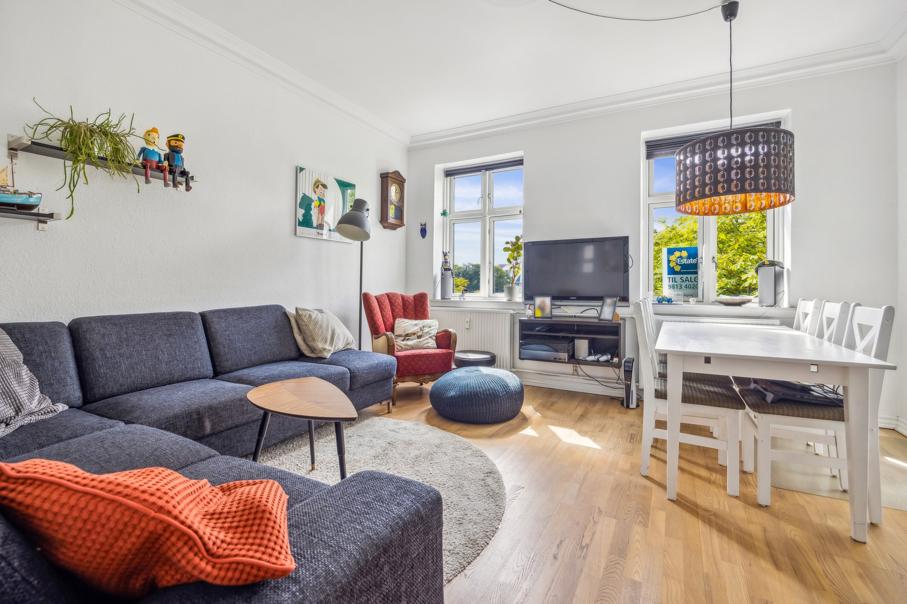 Andelsbolig: Stue på Hjulmagervej 6, 2. tv., 9000 Aalborg