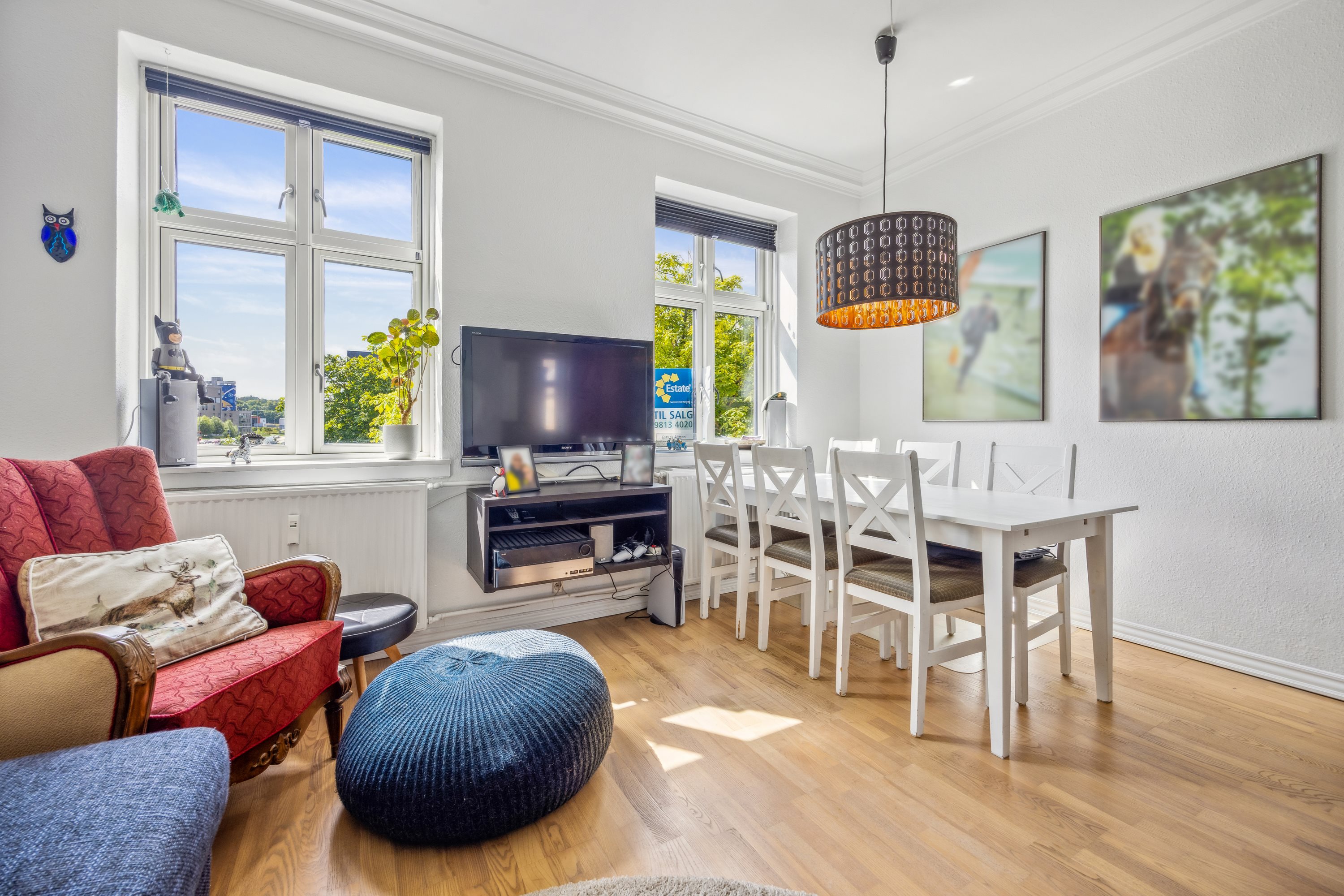 Miniaturebillede 1: stue. Billede af Hjulmagervej 6, 2. tv., 9000 Aalborg