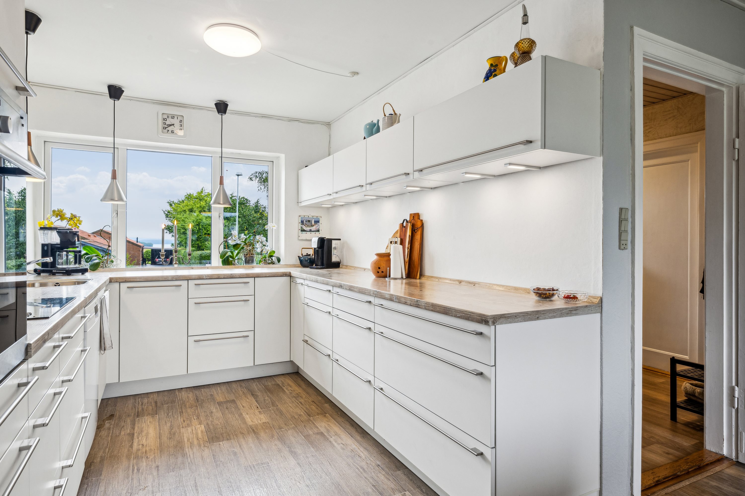 Fremhævet køkken billede i fuldskærmstilstand. Billede af Sejet Bygade 34, Sejet, 8700 Horsens