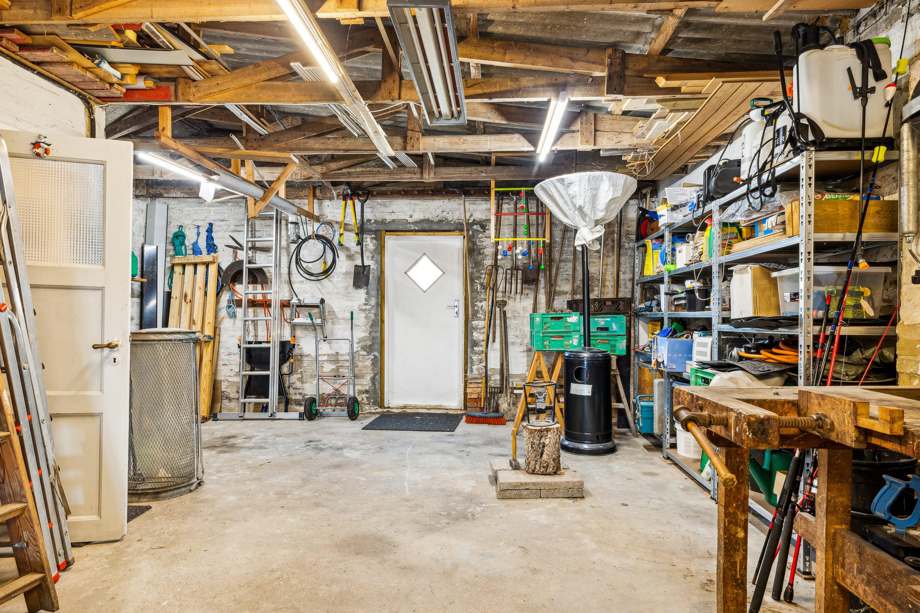 Fremhævet garage billede i fuldskærmstilstand. Billede af Sejet Bygade 34, Sejet, 8700 Horsens