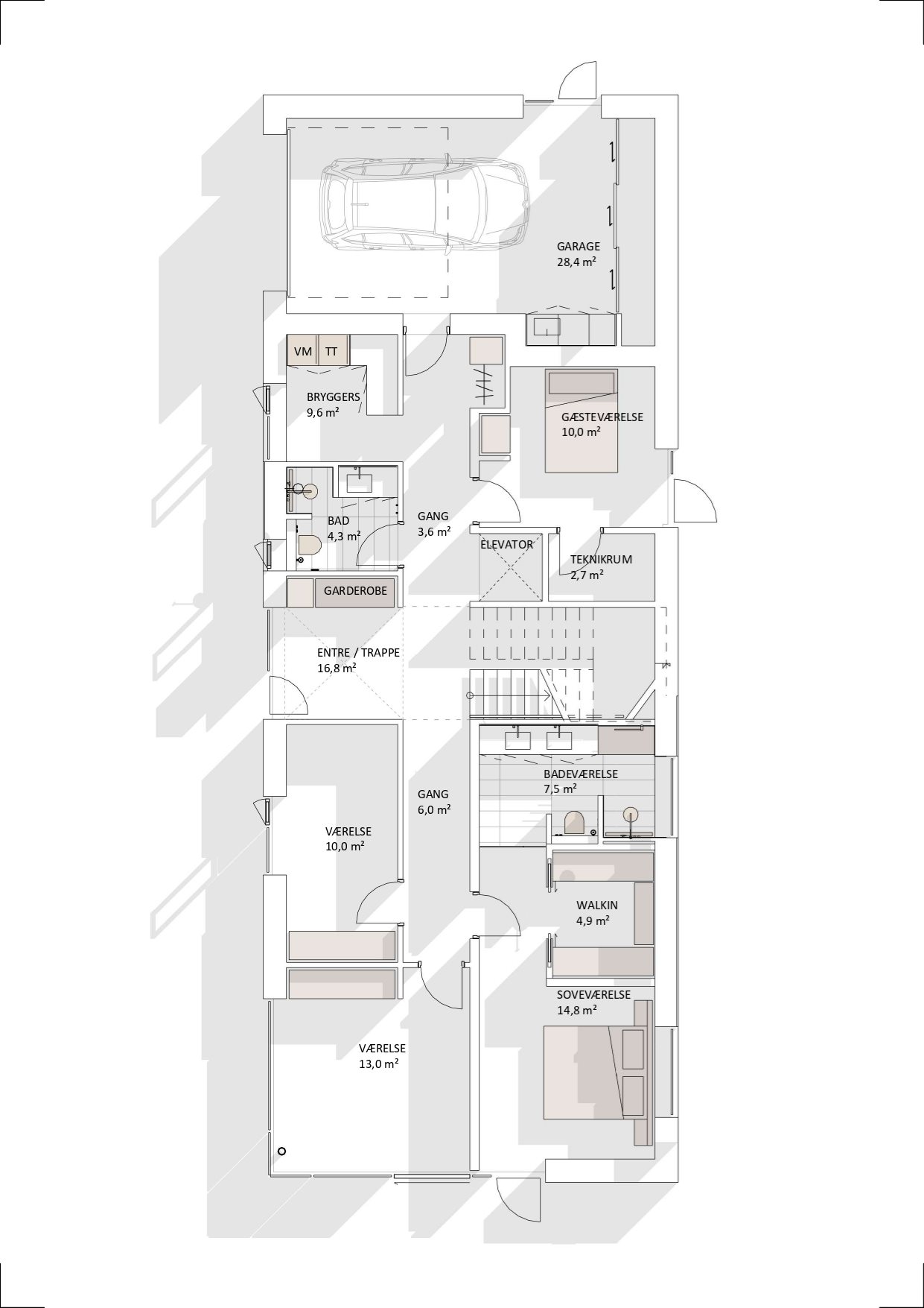 Plantegninger billede af Lyngbakken 14D, 7500 Holstebro