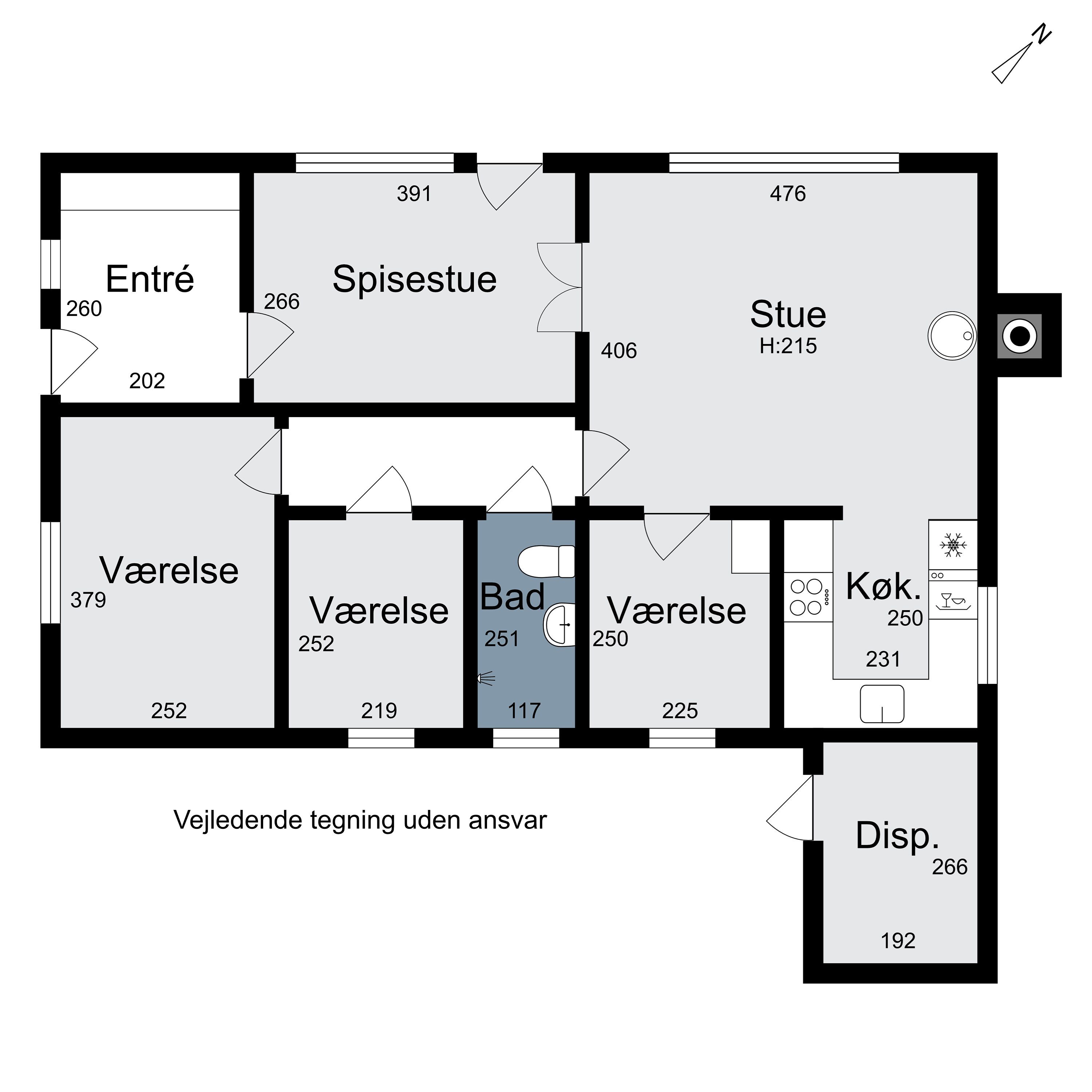 Plantegninger billede af Store Knuds Vej 20, Vorupør, 7700 Thisted