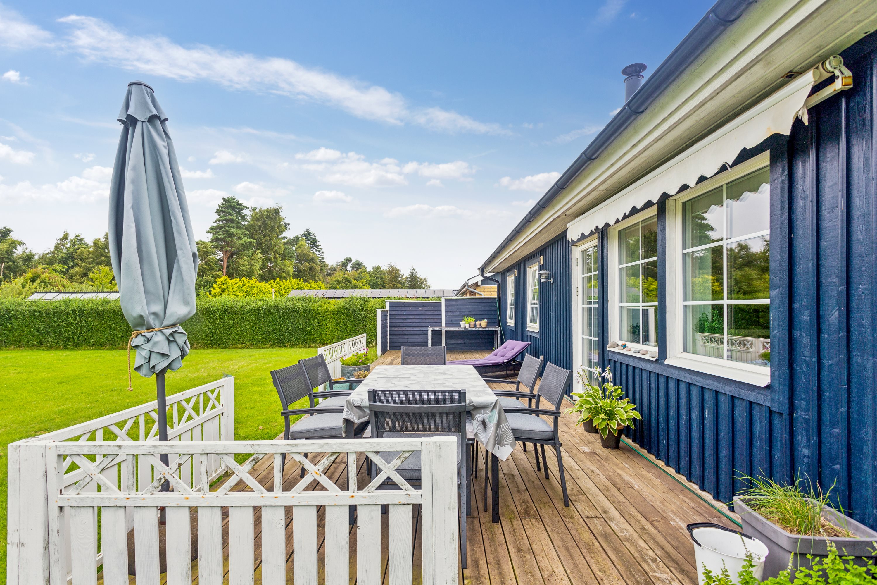 Fremhævet terrasse billede i fuldskærmstilstand. Billede af Enebærvej 6, Vesterø Havn, 9940 Læsø