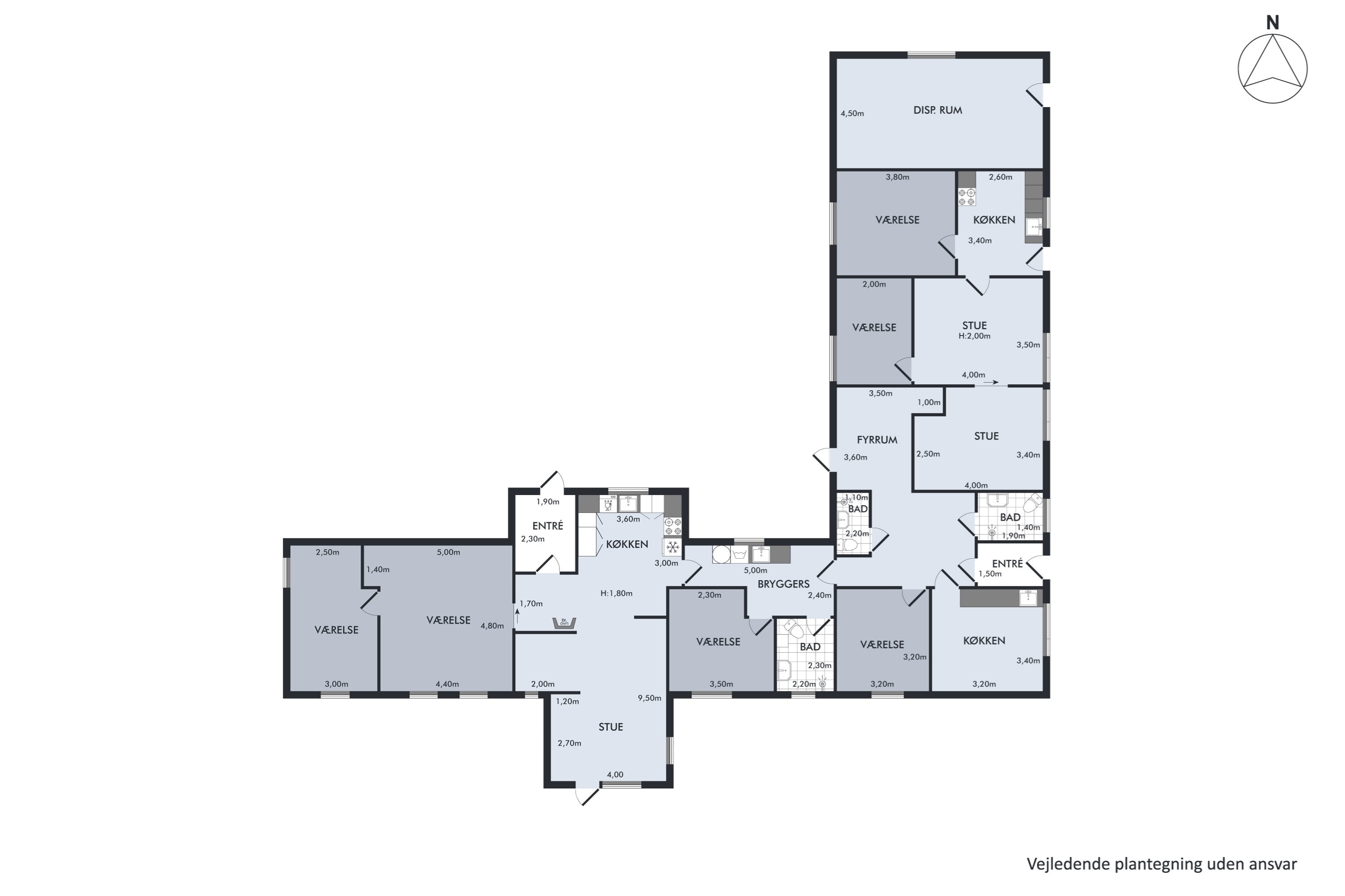 Plantegninger billede af Agersigen 9, Vesterø Havn, 9940 Læsø