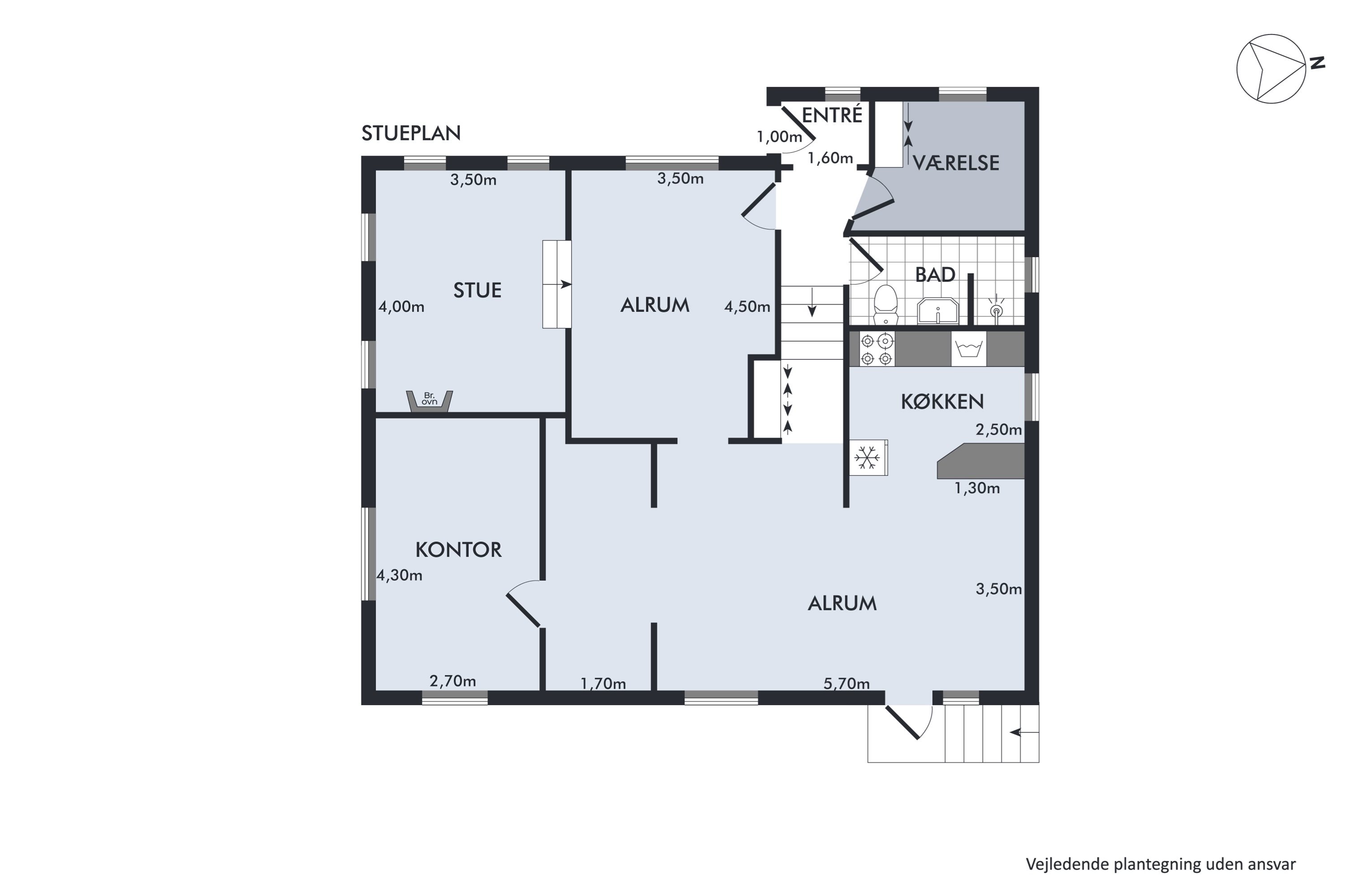 Plantegninger billede af Nørre Alle 44, 2600 Glostrup