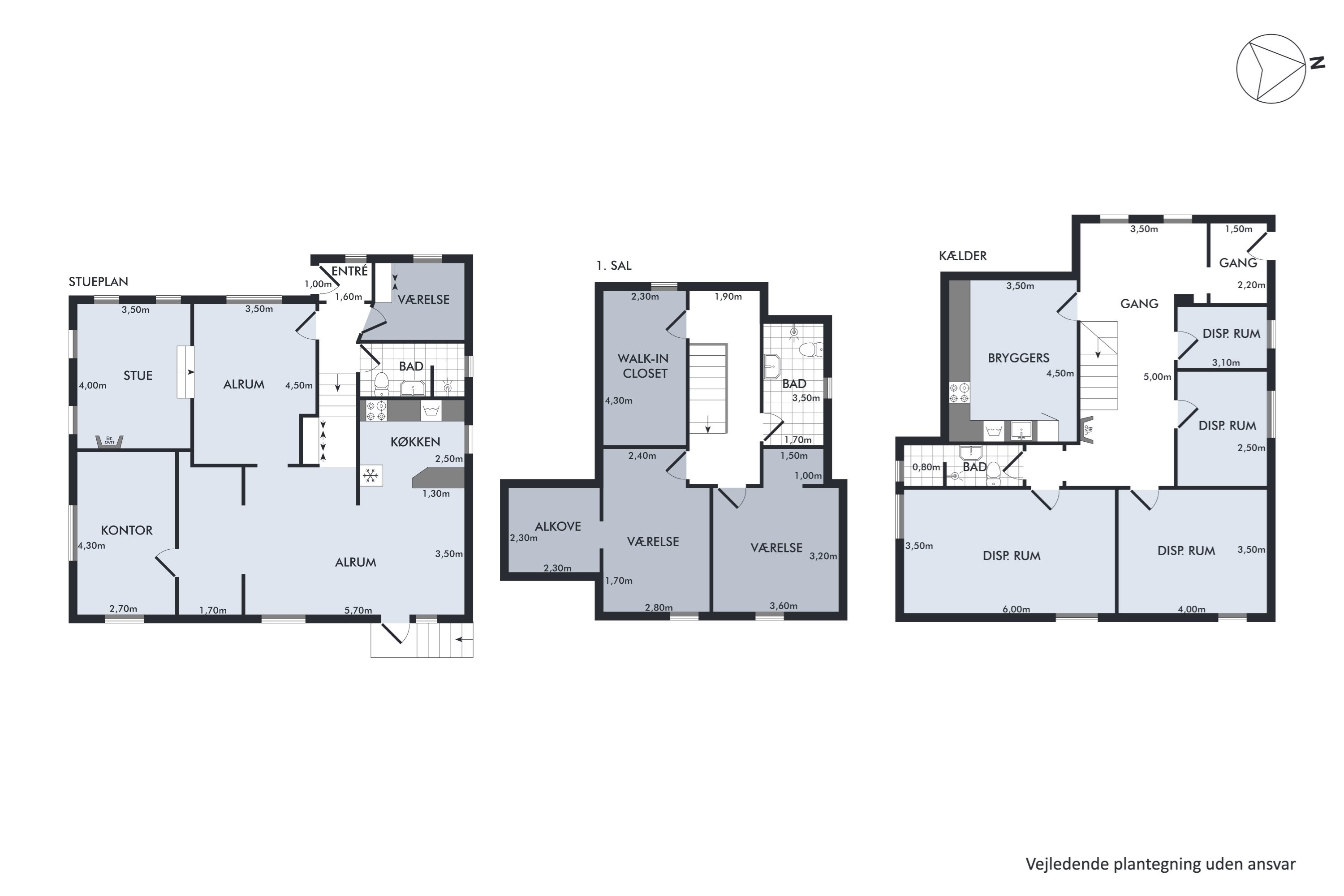 Plantegninger billede af Nørre Alle 44, 2600 Glostrup