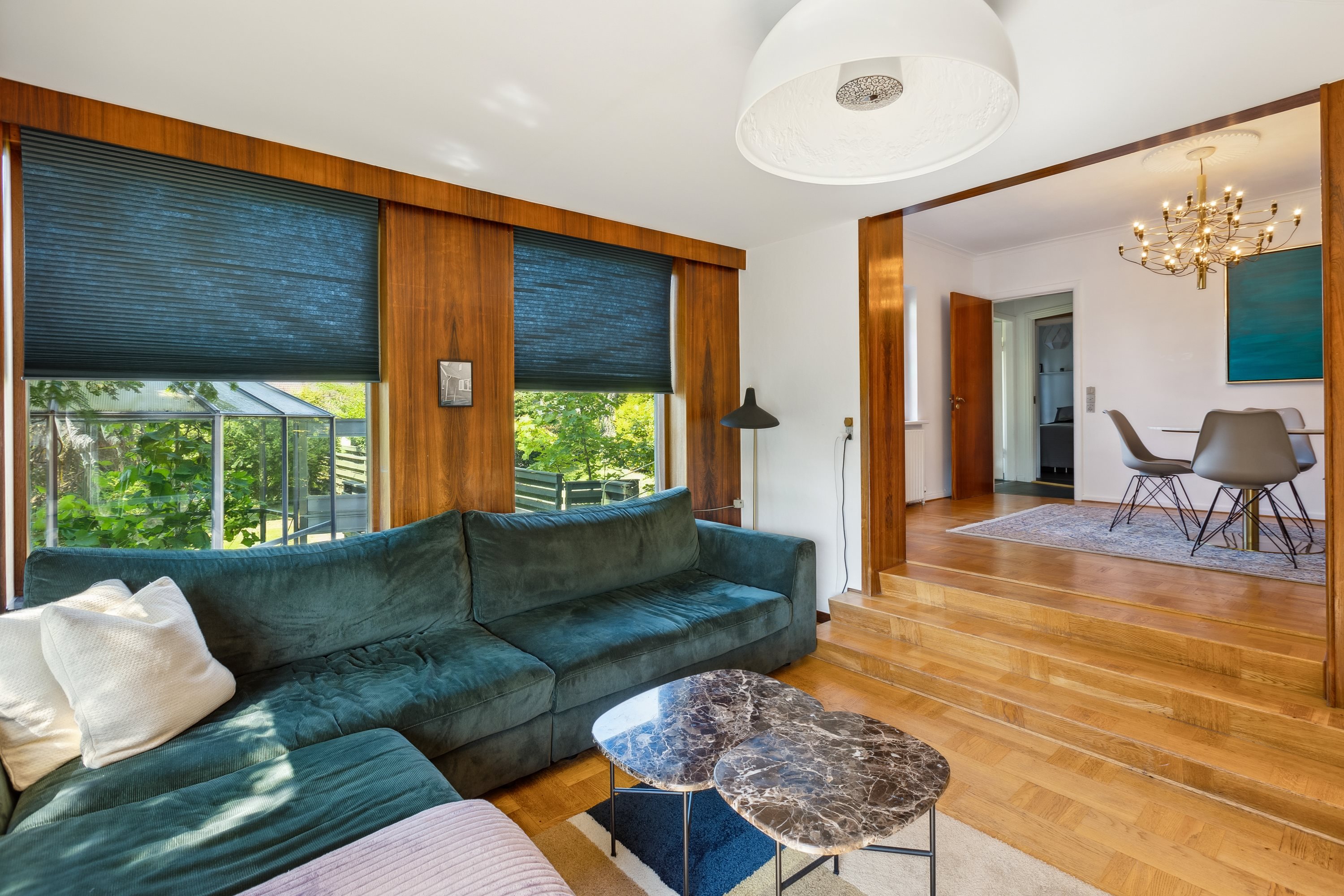 Fremhævet stue billede i fuldskærmstilstand. Billede af Nørre Alle 44, 2600 Glostrup