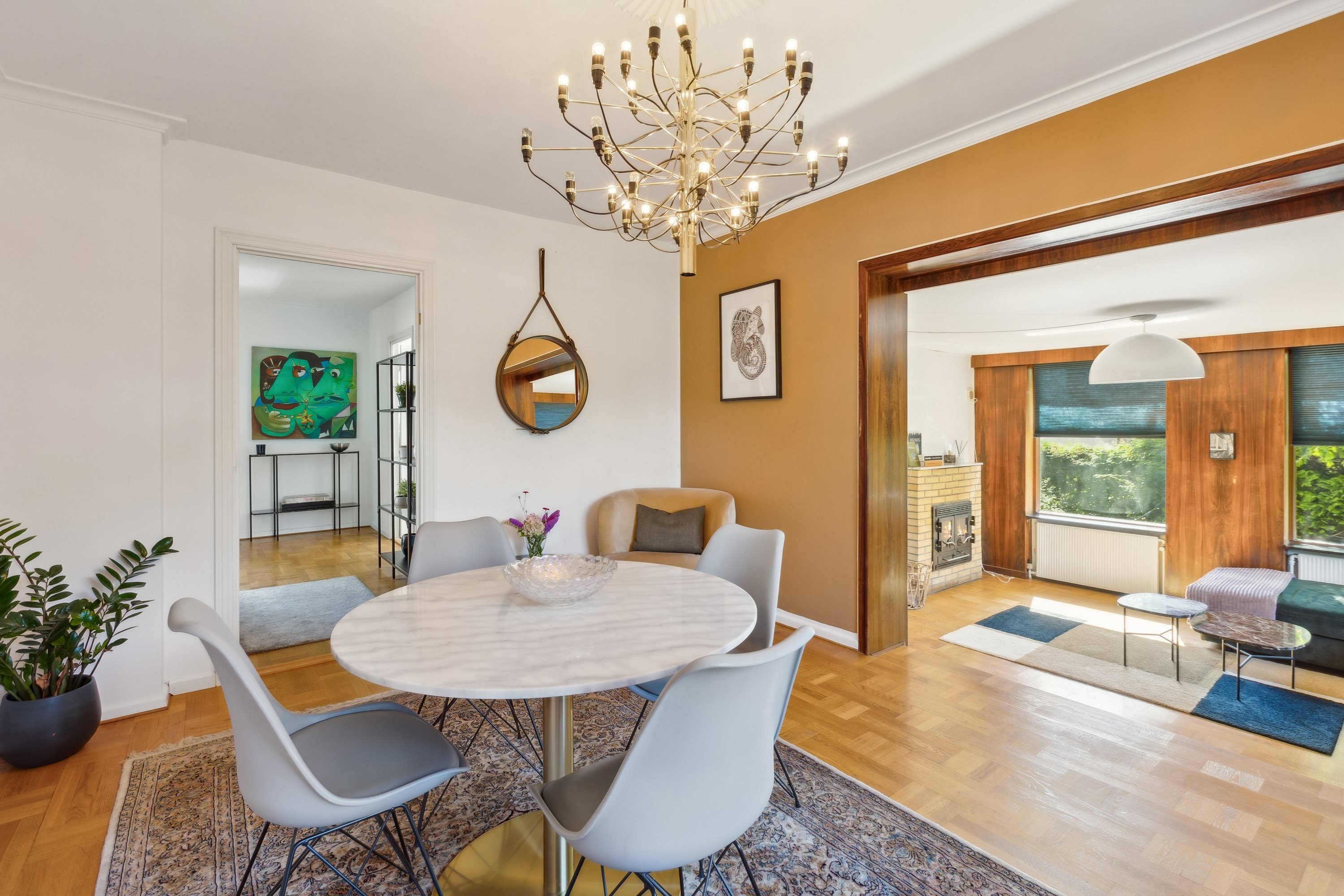 Fremhævet stue billede i fuldskærmstilstand. Billede af Nørre Alle 44, 2600 Glostrup