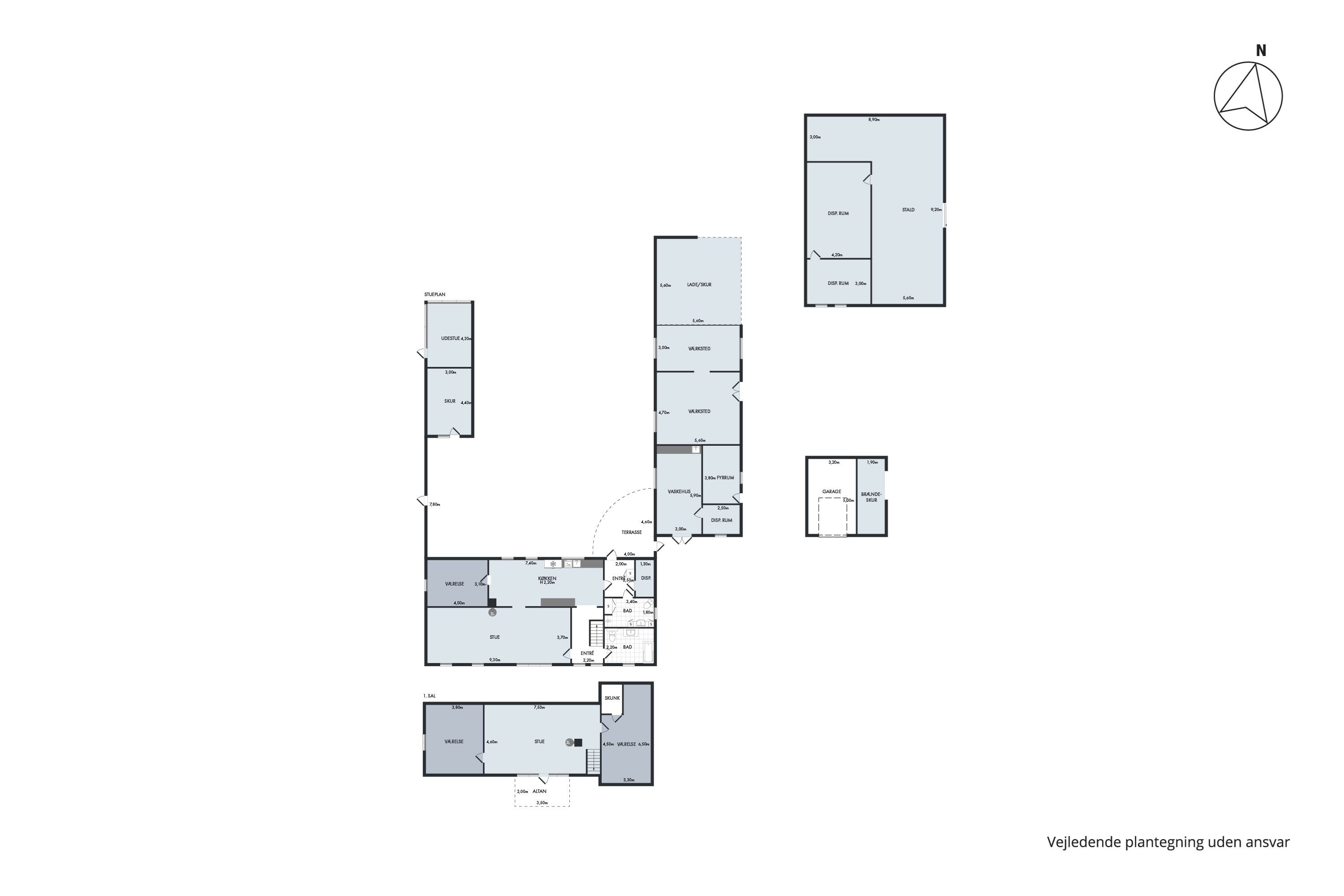 Plantegninger billede af Østerbyvejen 39, Østerby, 9940 Læsø