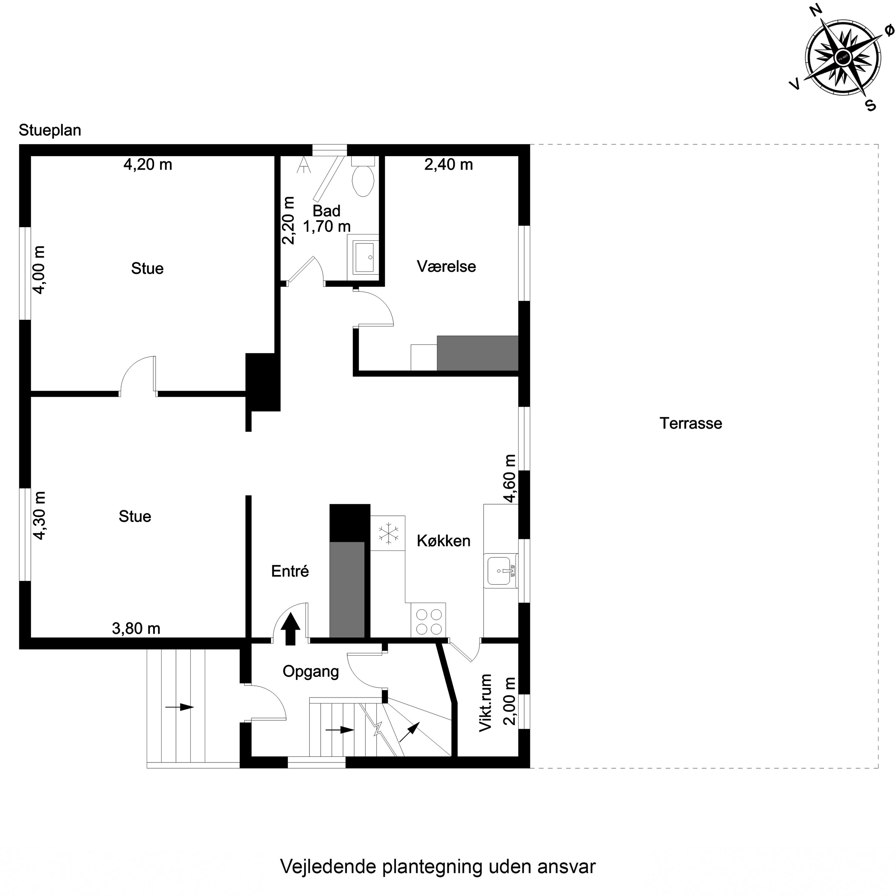 Plantegninger billede af Pjentemøllestræde 8, 5700 Svendborg