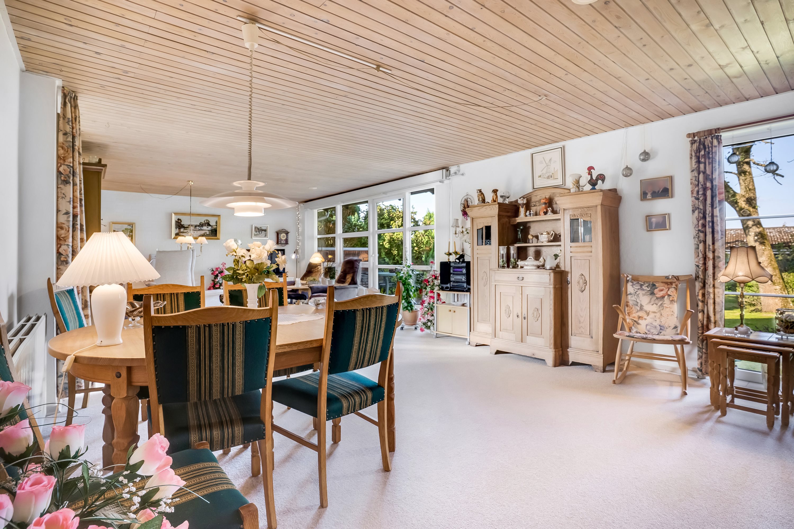 Fremhævet stue billede i fuldskærmstilstand. Billede af Kroghusvej 23, Højmark, 6940 Lem St