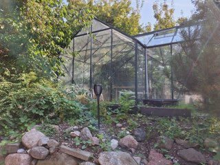 Fremhævet drivhus billede i fuldskærmstilstand. Billede af Udsigten 9, Vormark, 5874 Hesselager