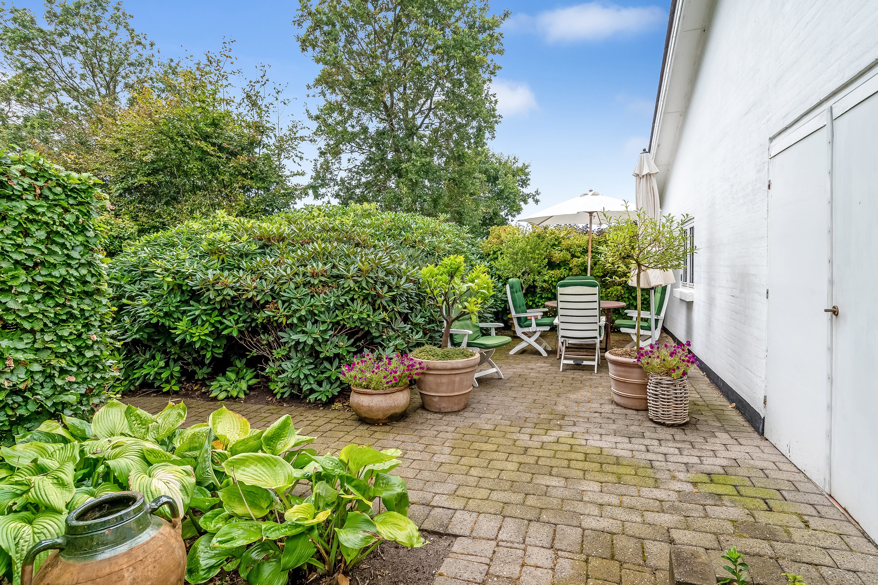 Fremhævet terrasse billede i fuldskærmstilstand. Billede af Stabyvej 25, Staby, 6990 Ulfborg