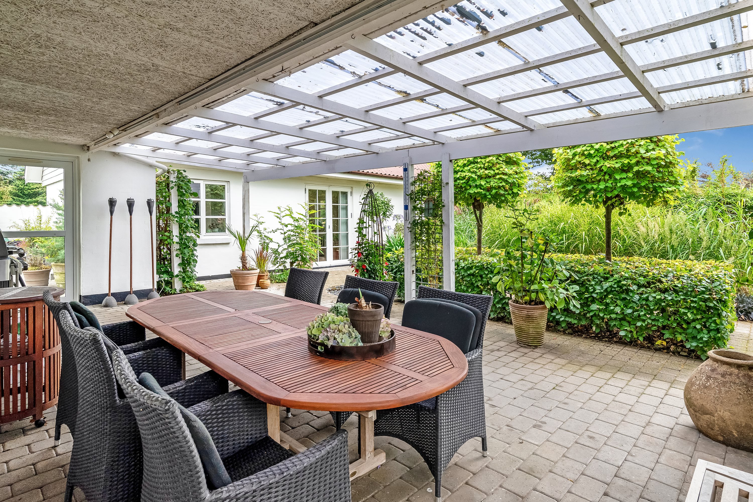 Miniaturebillede 2: overdækket terrasse. Billede af Stabyvej 25, Staby, 6990 Ulfborg