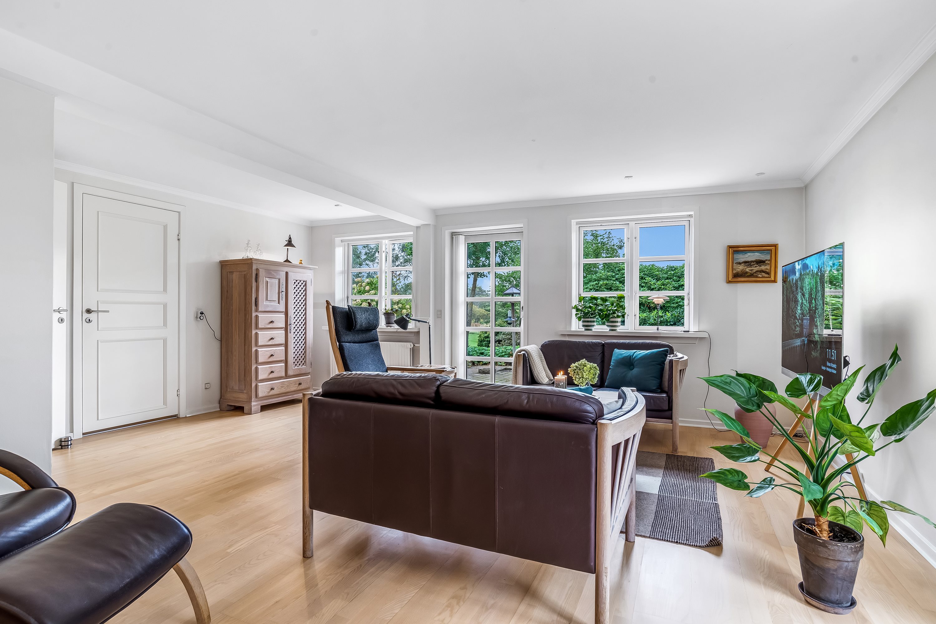 Fremhævet stue billede i fuldskærmstilstand. Billede af Stabyvej 25, Staby, 6990 Ulfborg