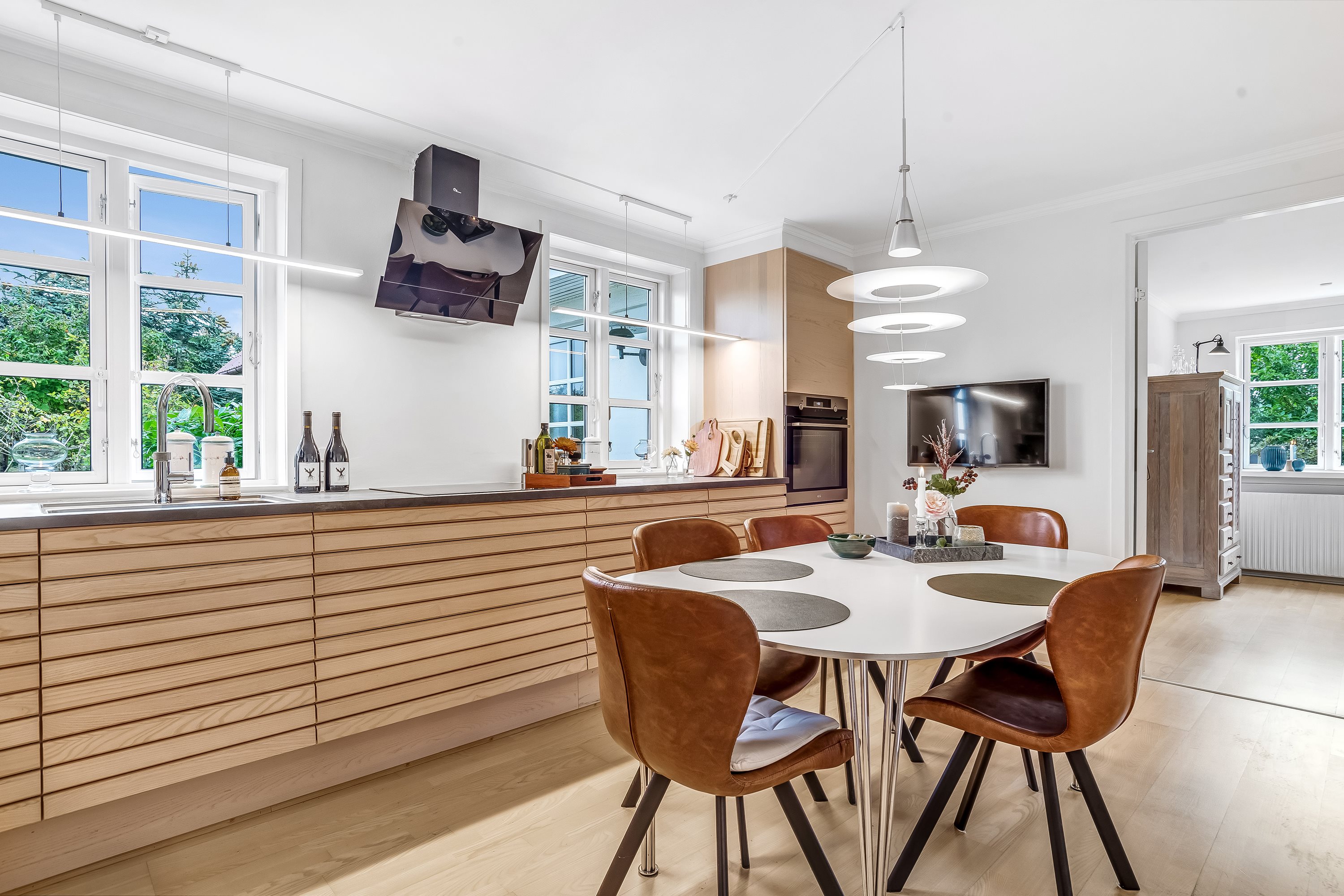 Fremhævet køkken billede i fuldskærmstilstand. Billede af Stabyvej 25, Staby, 6990 Ulfborg