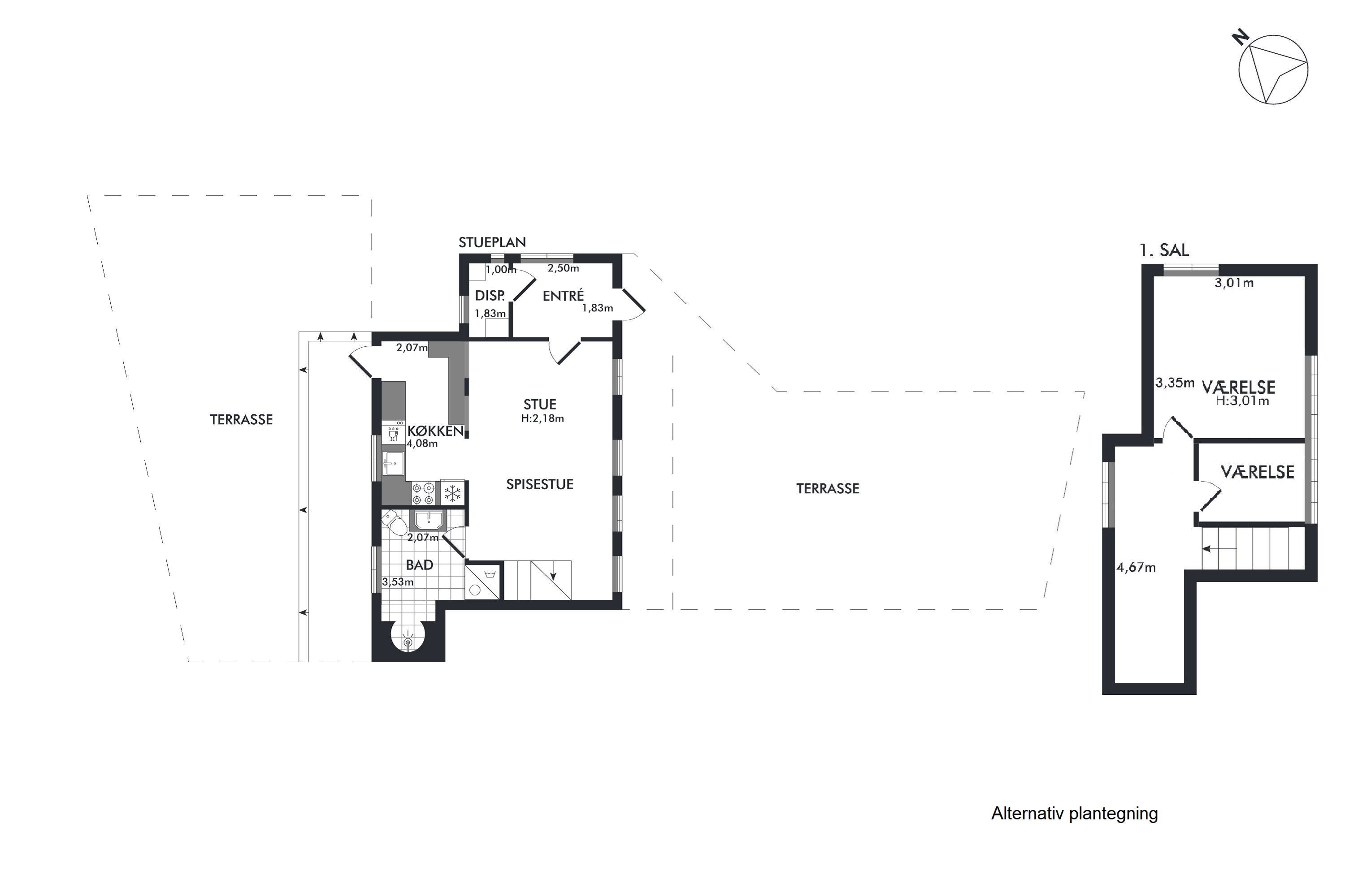 Plantegninger billede af Strandvejen 234A, Skotterup, 3070 Snekkersten