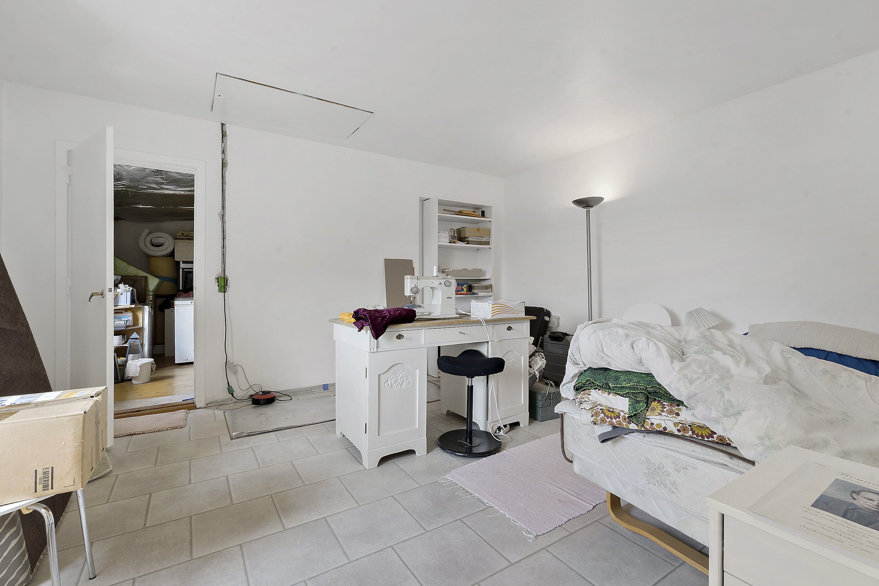 Fremhævet soveværelse billede i fuldskærmstilstand. Billede af Radbyvej 37, Radby, 5672 Broby