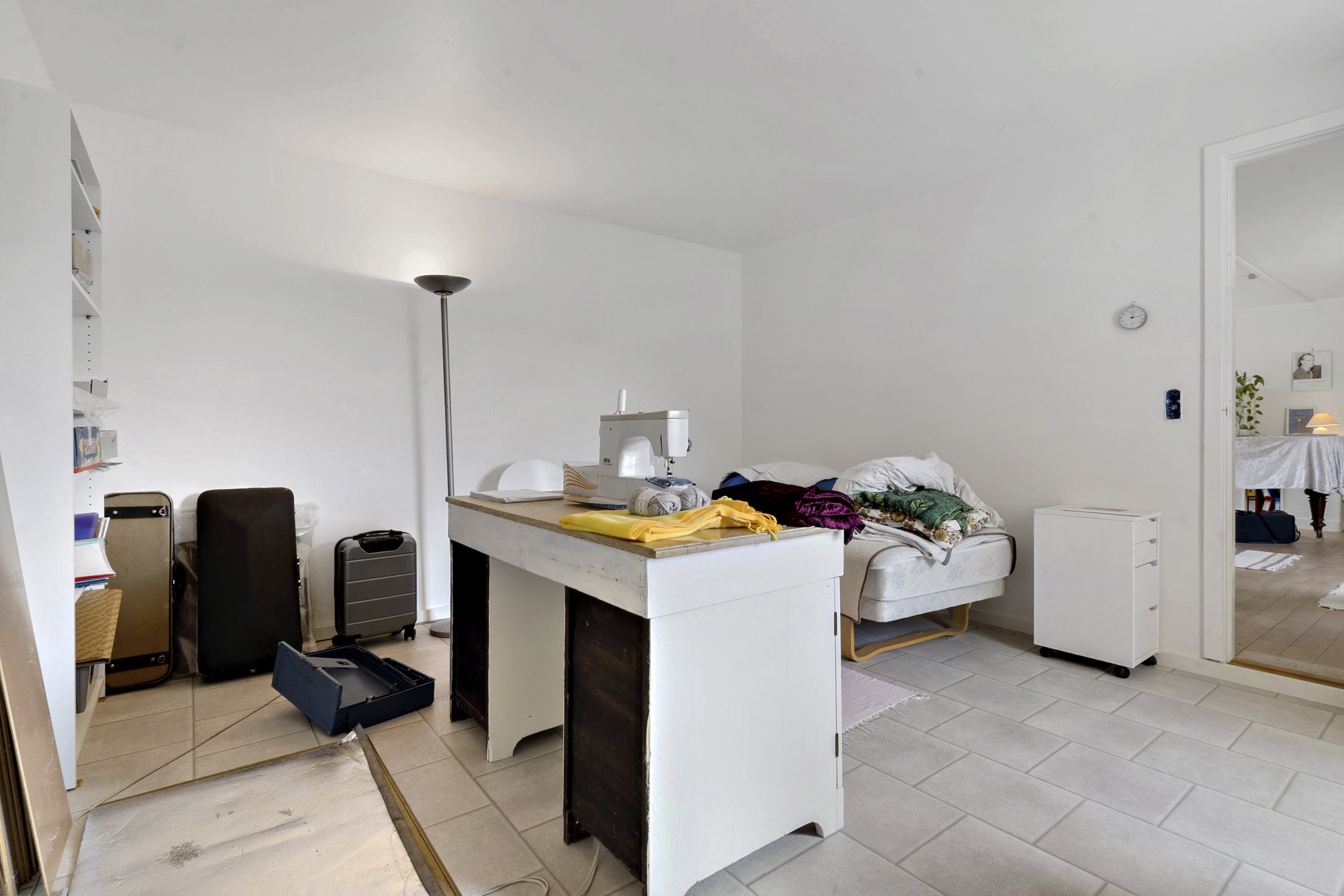 Fremhævet soveværelse billede i fuldskærmstilstand. Billede af Radbyvej 37, Radby, 5672 Broby