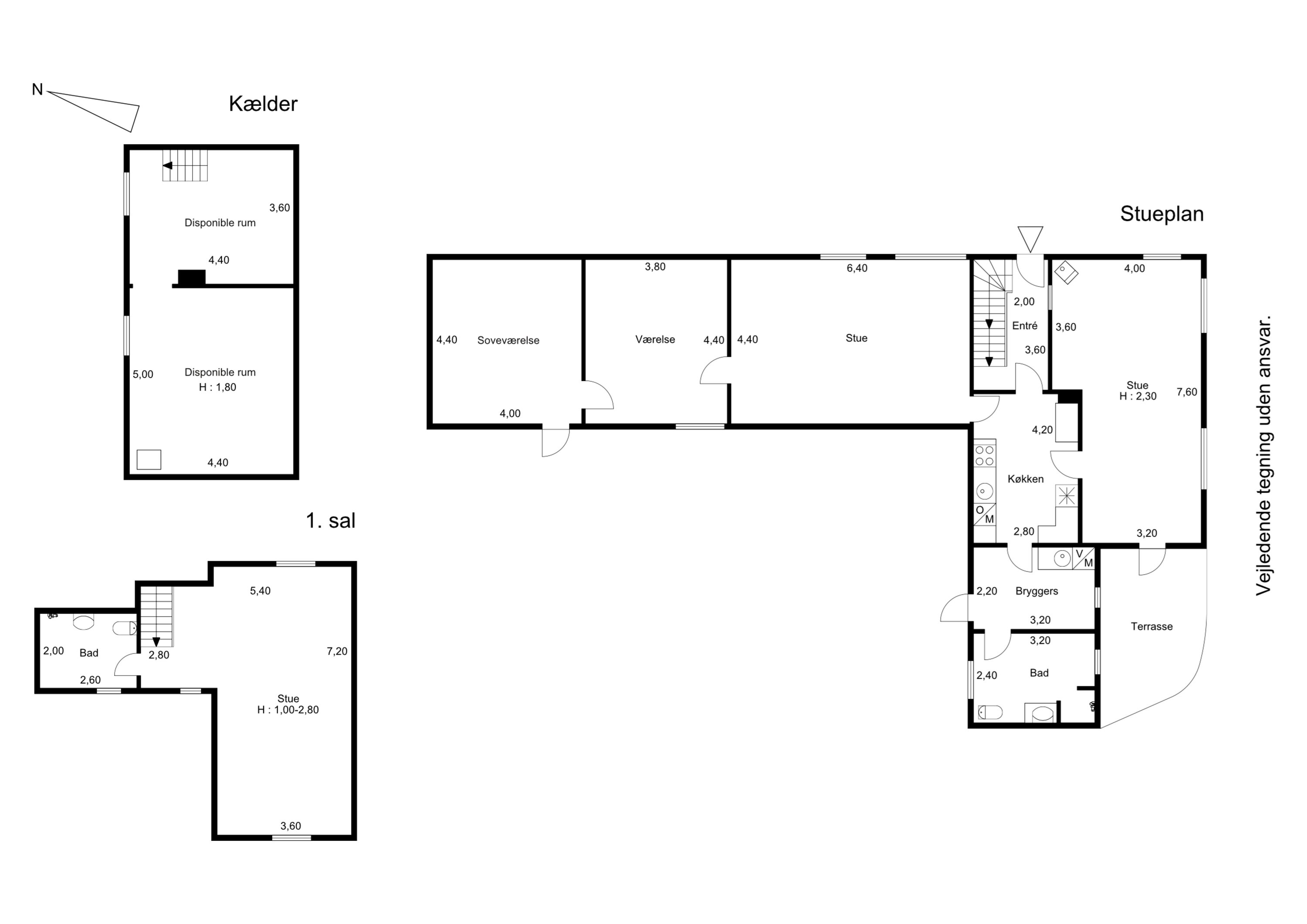 Plantegninger billede af Radbyvej 37, Radby, 5672 Broby