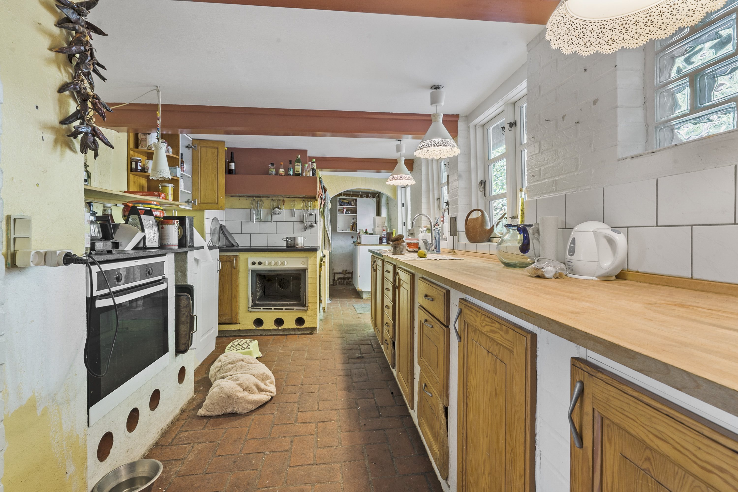 Fremhævet køkken billede i fuldskærmstilstand. Billede af Udsigten 9, Vormark, 5874 Hesselager