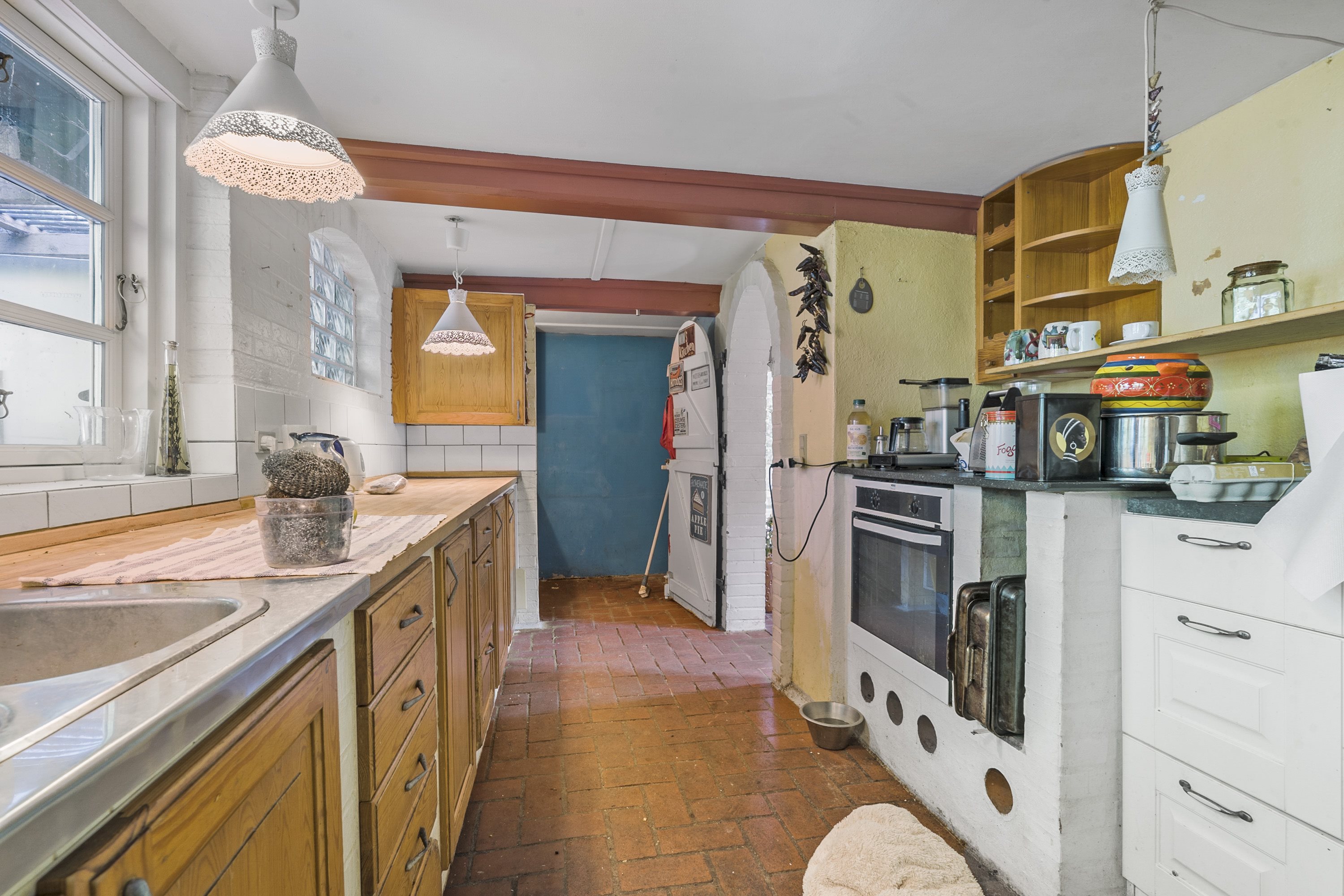 Fremhævet køkken billede i fuldskærmstilstand. Billede af Udsigten 9, Vormark, 5874 Hesselager