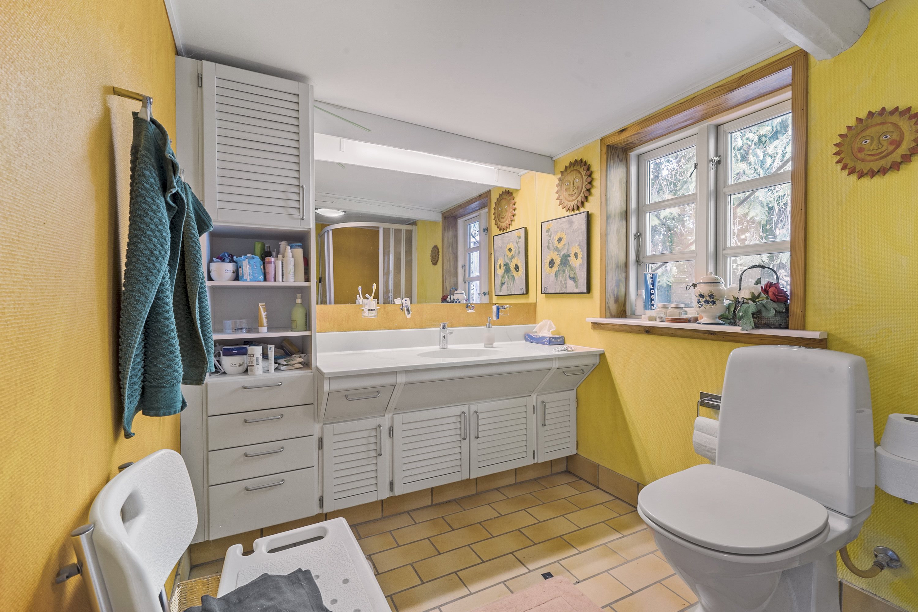 Fremhævet badeværelse billede i fuldskærmstilstand. Billede af Udsigten 9, Vormark, 5874 Hesselager