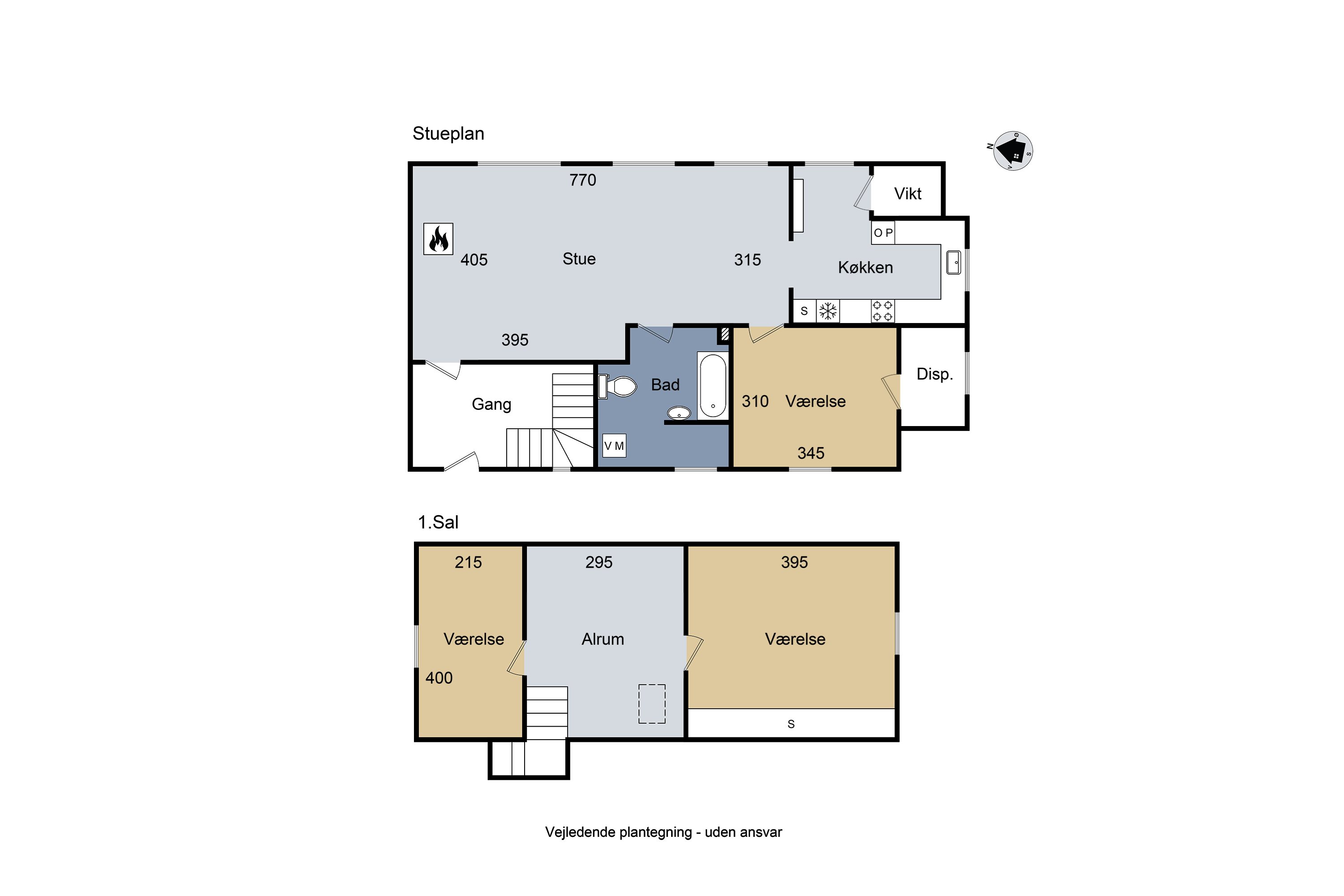 Plantegninger billede af Bakkegårdsvej 10, Rørby, 4400 Kalundborg