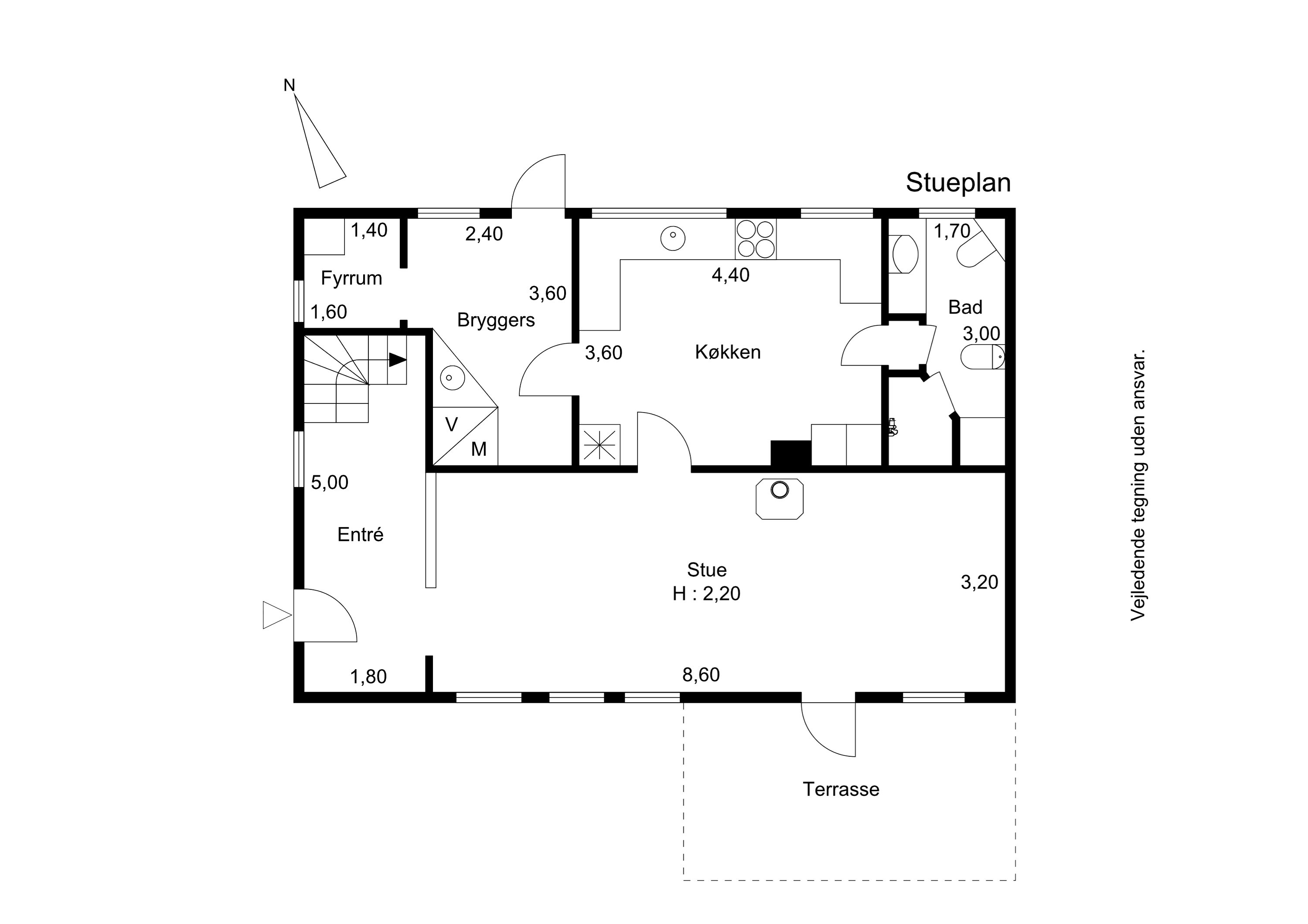 Plantegninger billede af Søstien 15, Sønderby, 5631 Ebberup