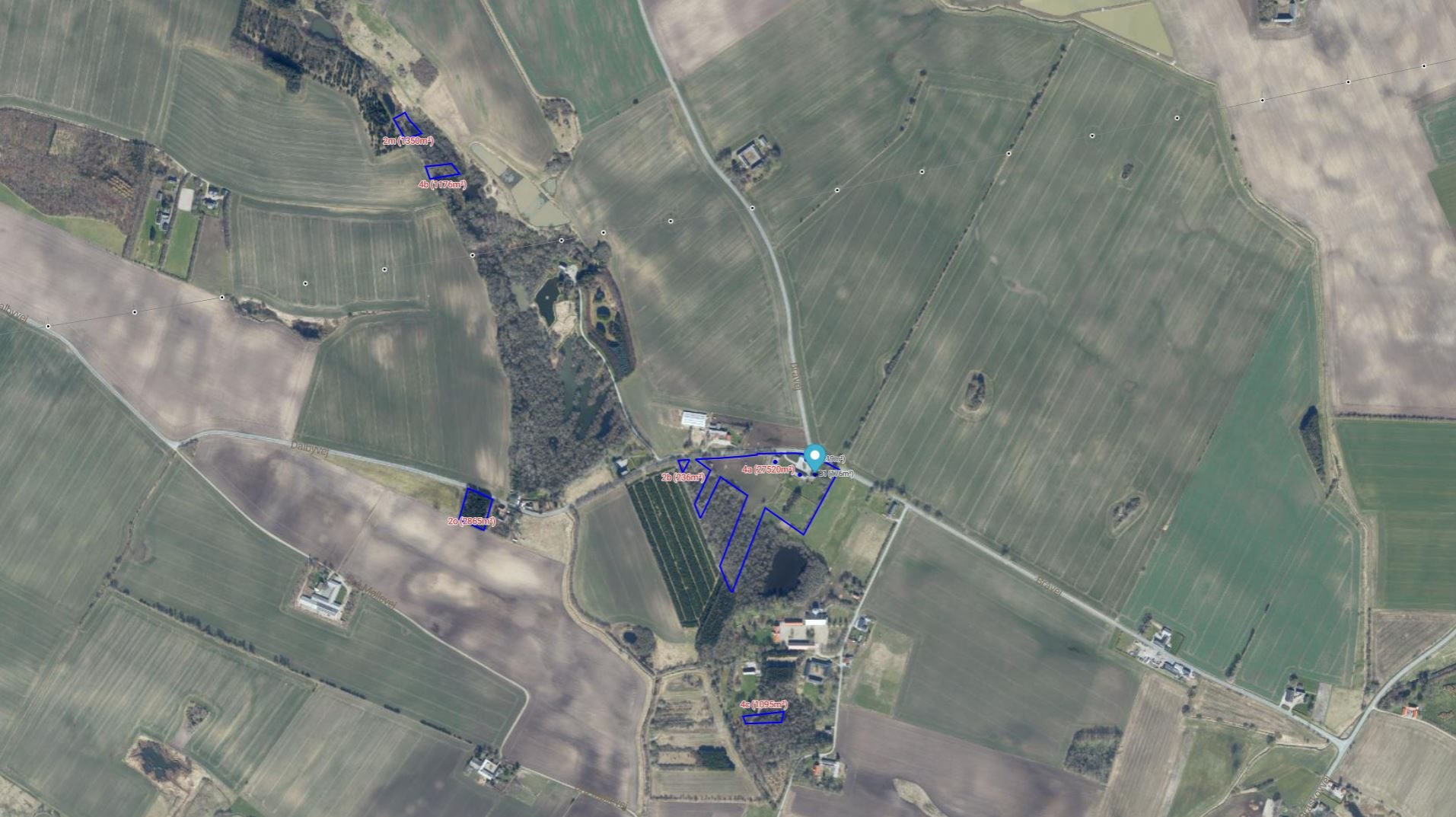 Fremhævet  billede i fuldskærmstilstand. Billede af Dalbyvej 1, Brå, 8783 Hornsyld