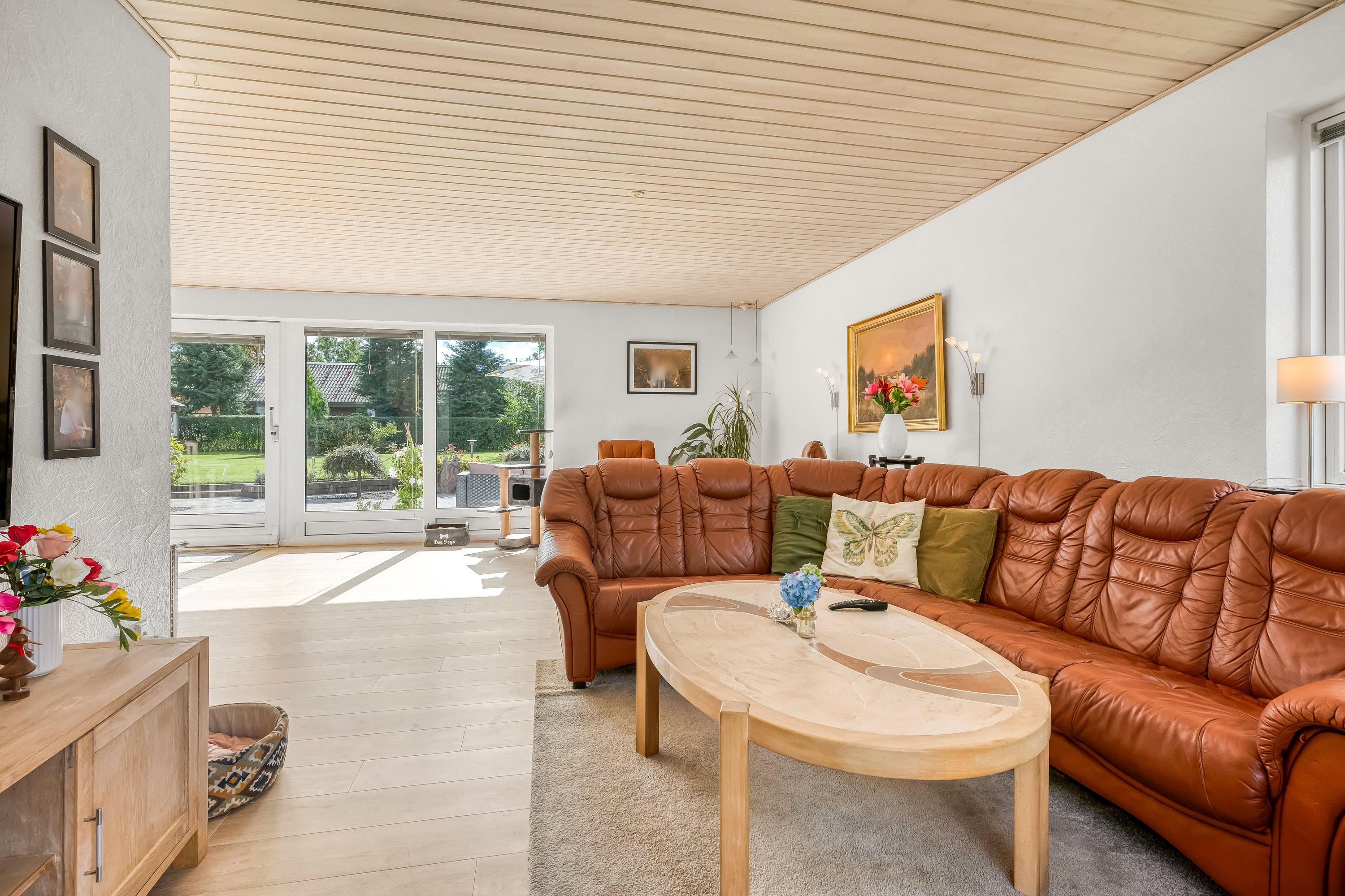 Fremhævet stue billede i fuldskærmstilstand. Billede af Ny Sognstrupvej 11, Nr Felding, 7500 Holstebro