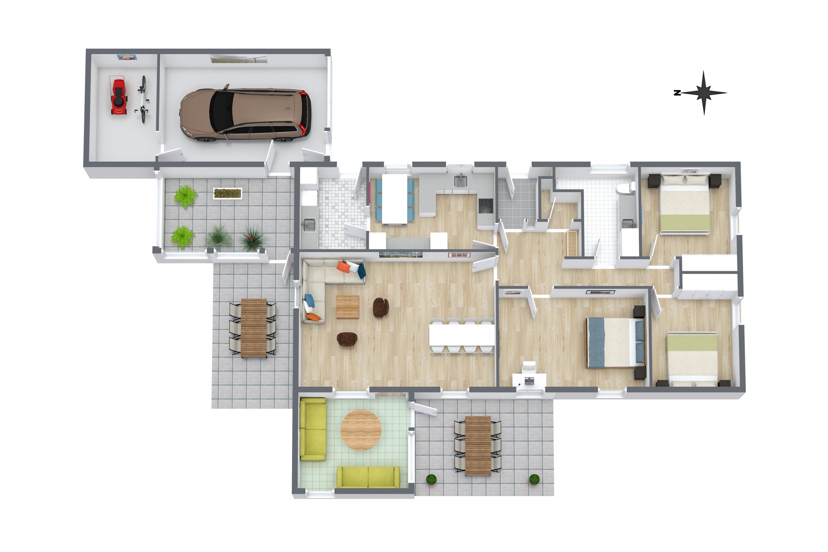 Plantegninger billede af Nygade 29, 9830 Tårs