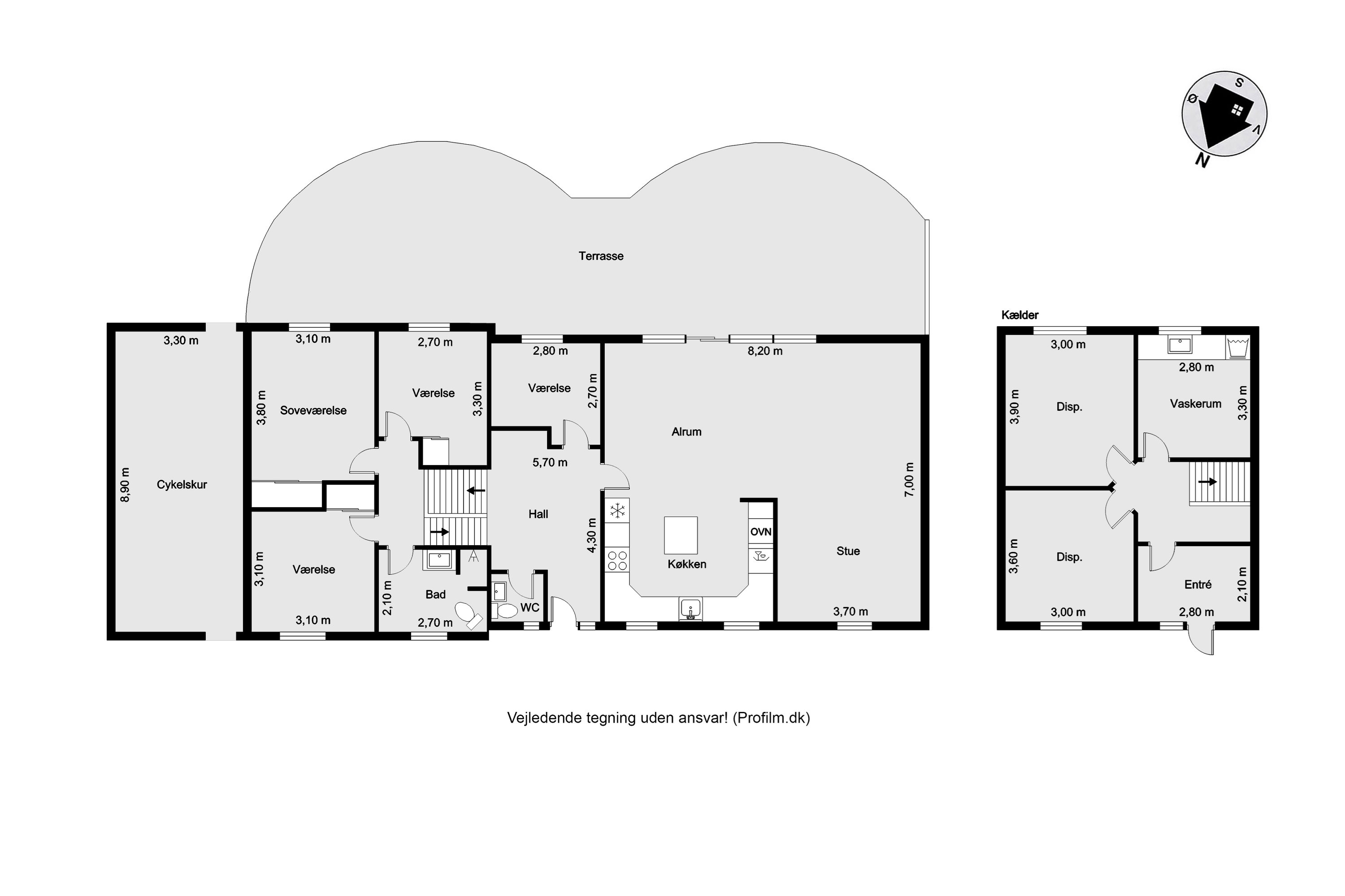 Plantegninger billede af Ny Sognstrupvej 11, Nr Felding, 7500 Holstebro