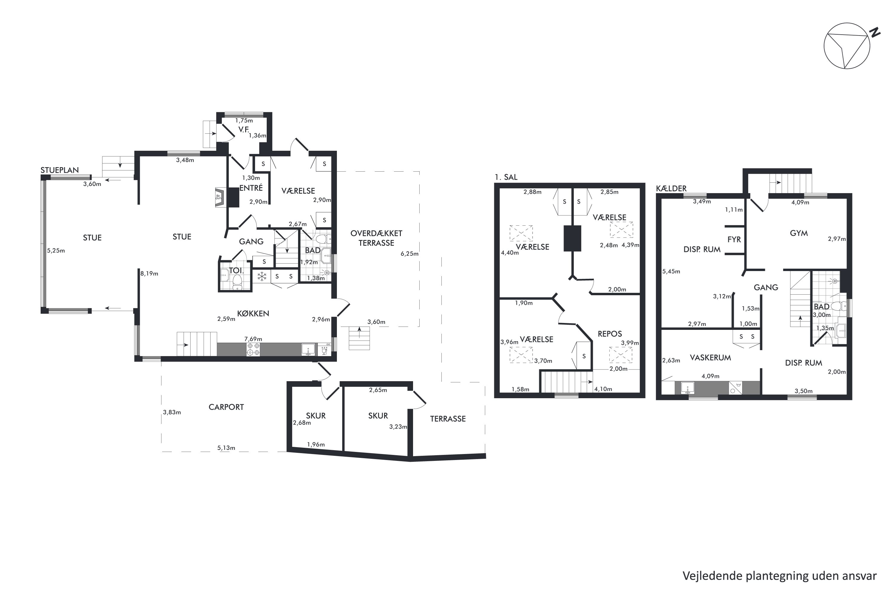 Plantegninger billede af Valdemarsvej 42, 2960 Rungsted Kyst